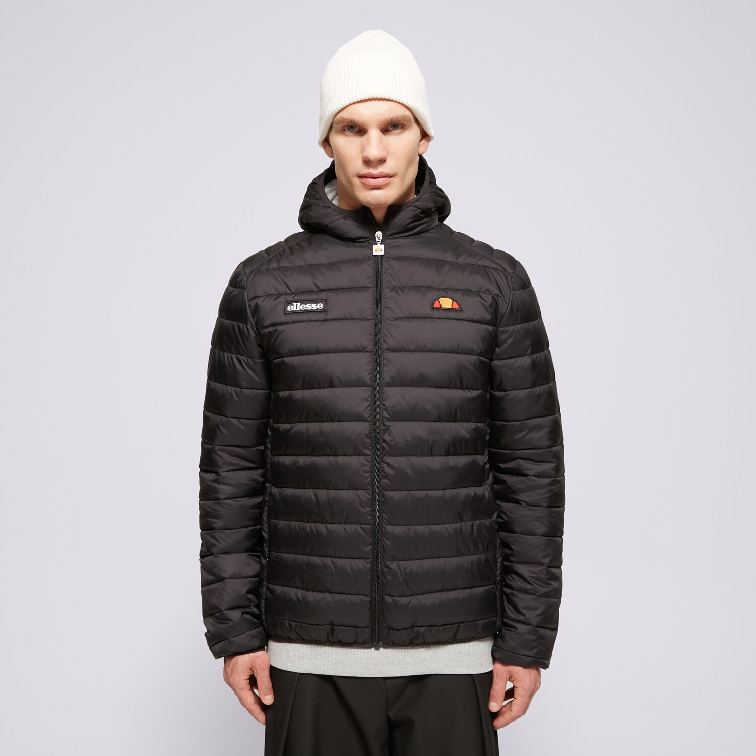 Bărbați eacă de iarnă ELLESSE JACHETĂ DE IARNĂ LOMBARDY BLK SHS01115001 Negru