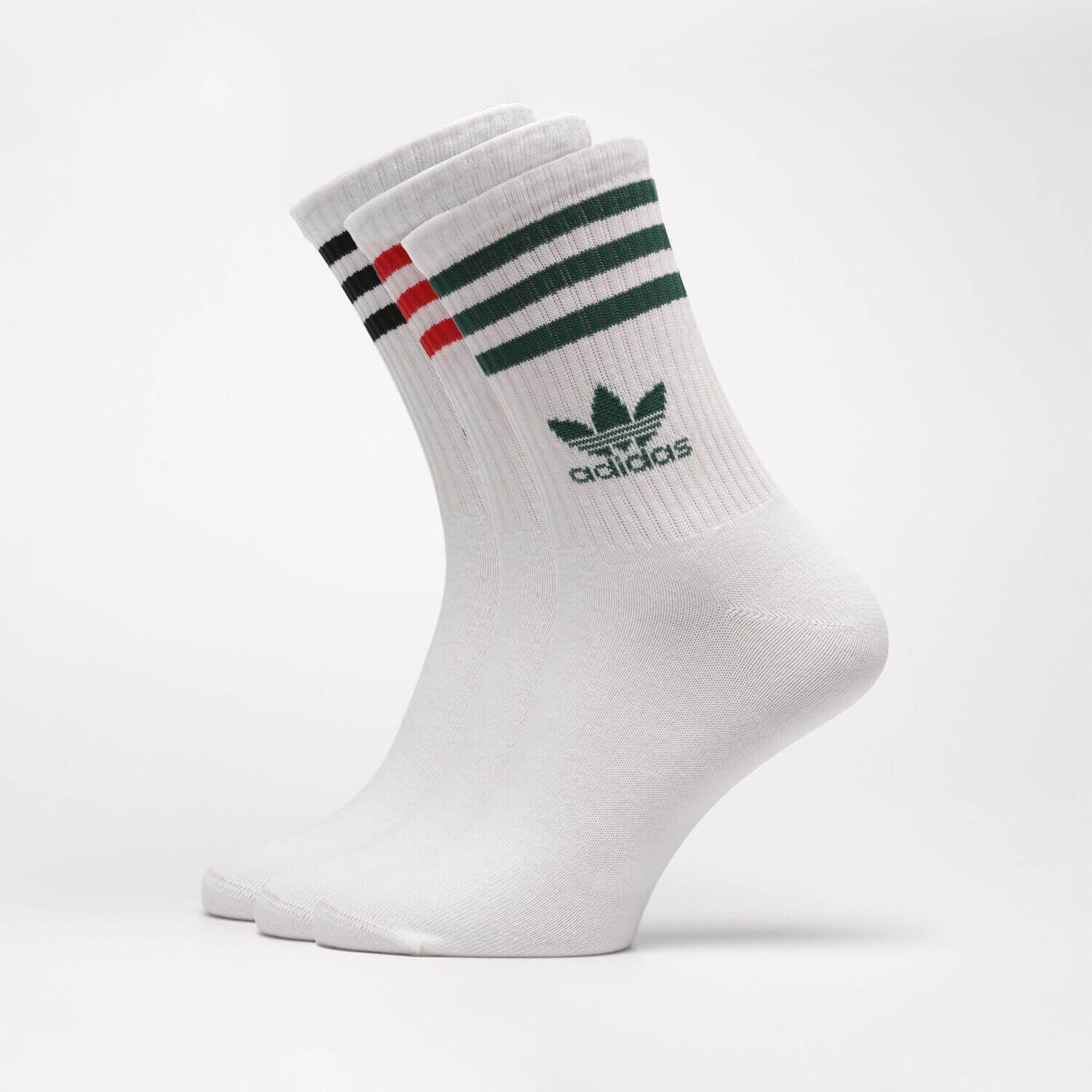 Femei șosete ADIDAS ȘOSETE 3-PACK SOCKS CREW IL5026 Alb