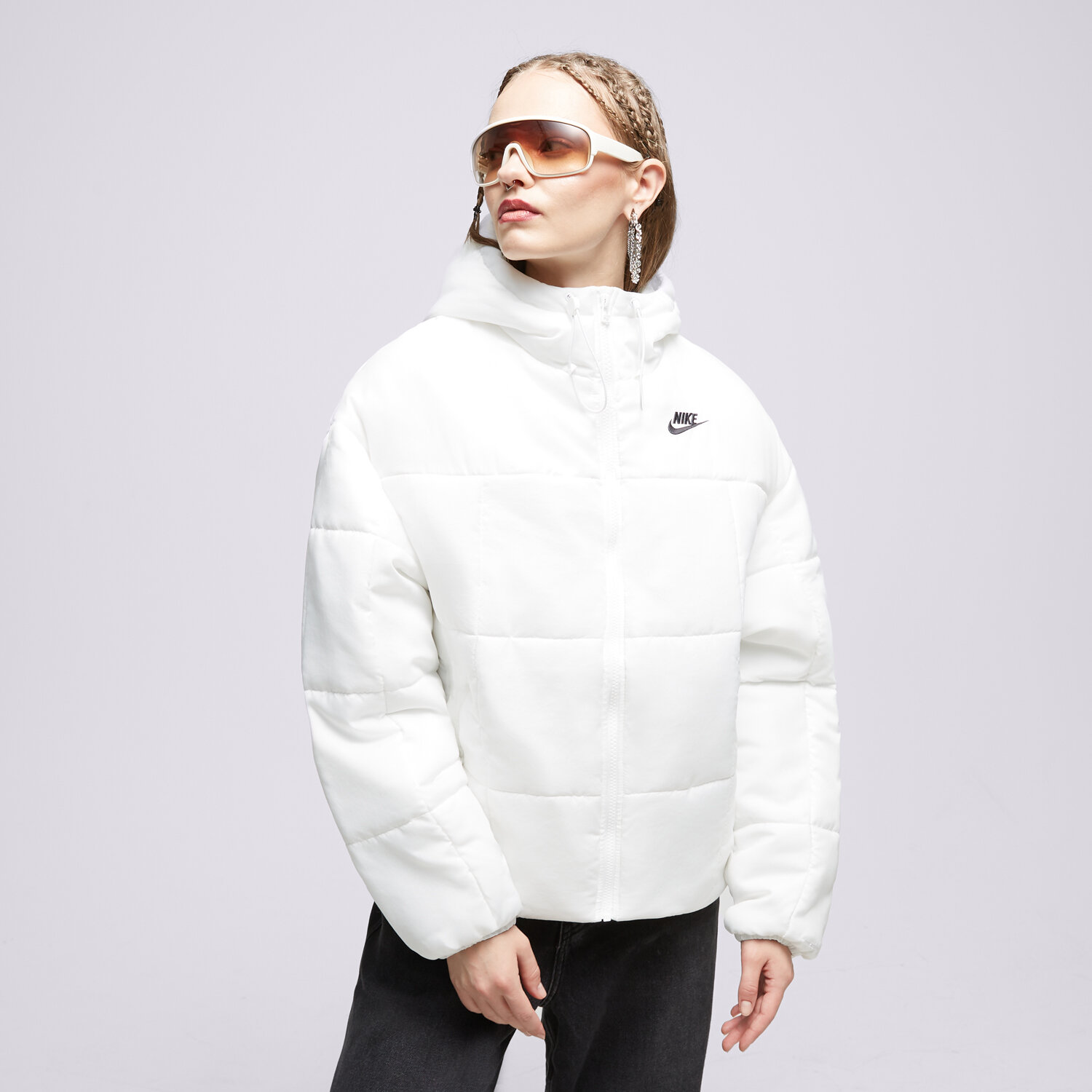 Femei geacă de iarnă NIKE JACHETĂ DE IARNĂ W NSW TF THRMR FB7672-100 Alb