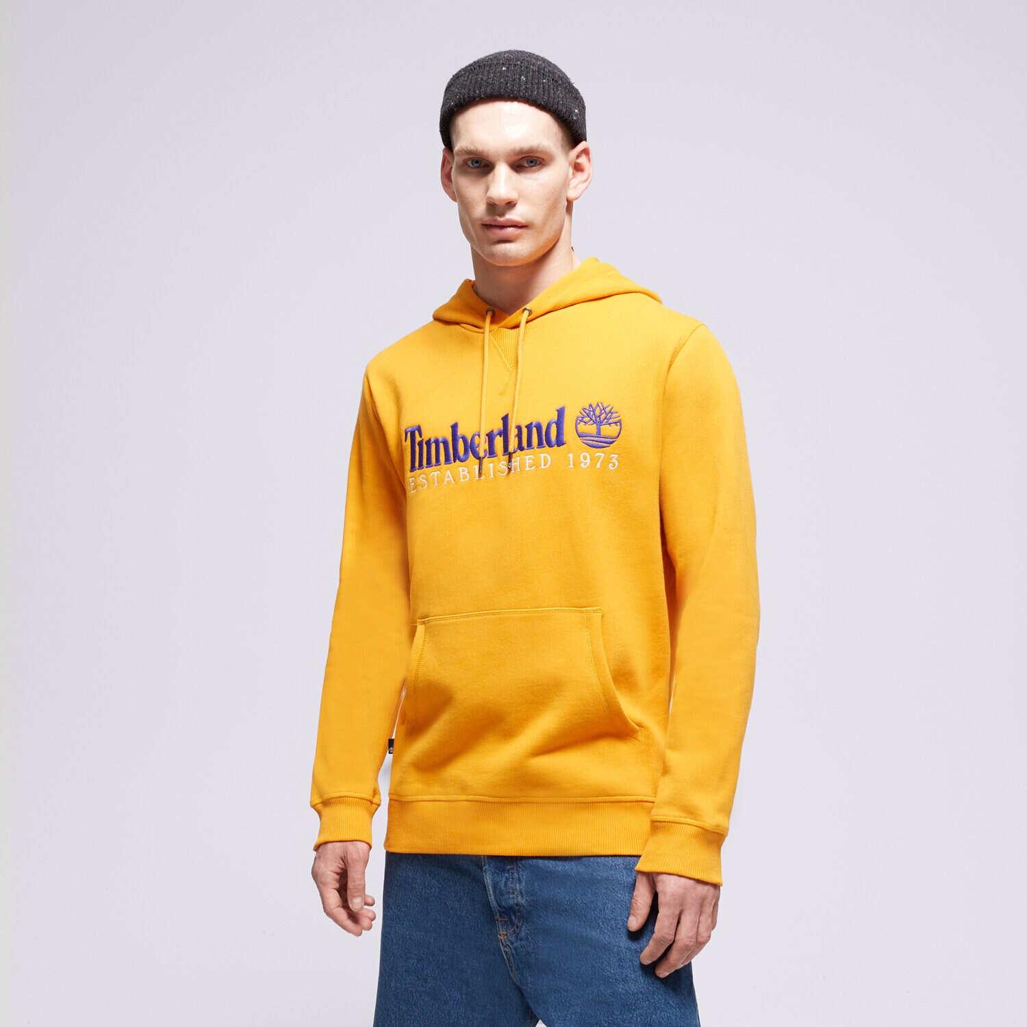 Bărbați bluză TIMBERLAND BLUZĂ CU GLUGĂ LS 50TH ANNIVERSARY EST. 1973 TB0A6S5WED11 Galben