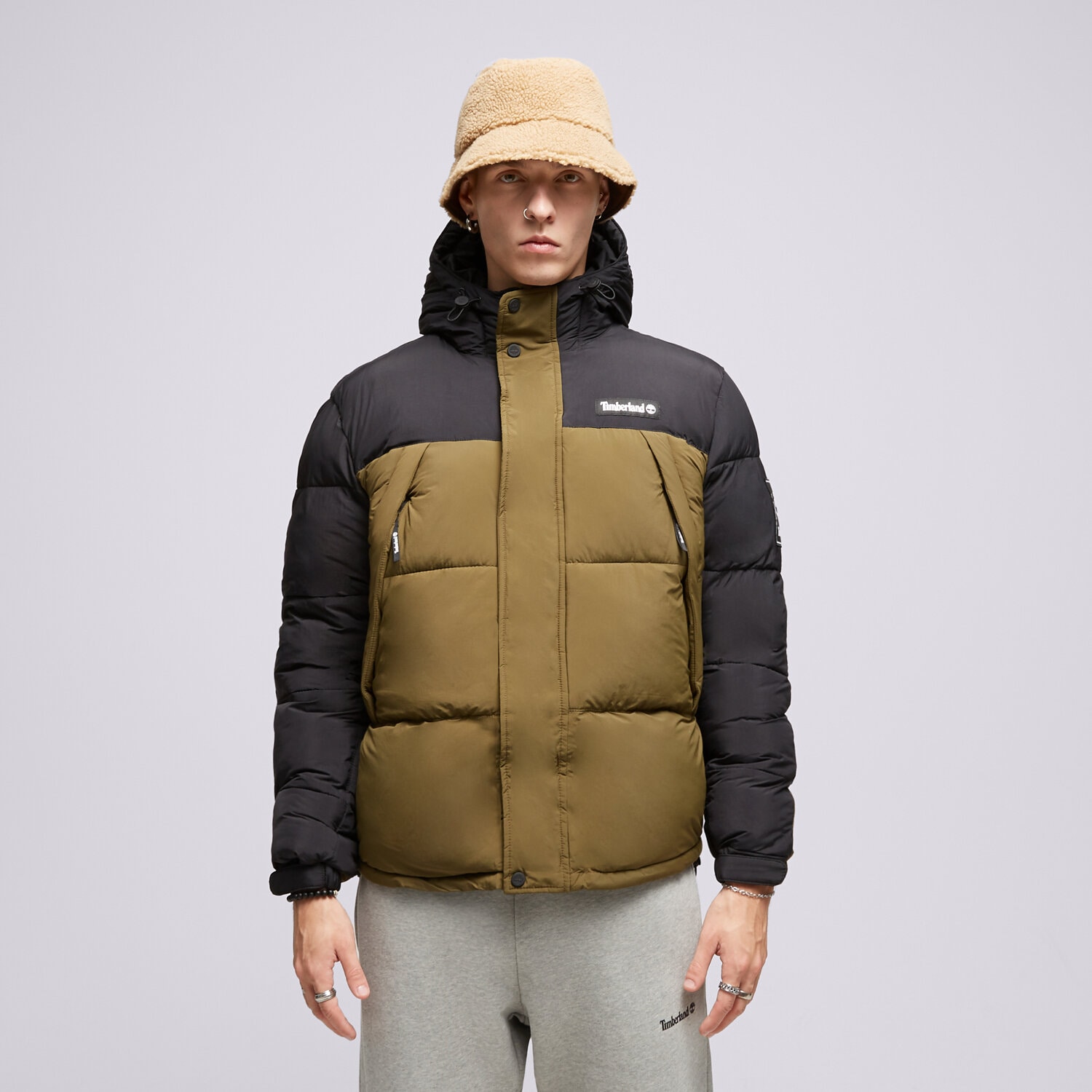 Bărbați eacă de iarnă TIMBERLAND JACHETĂ CU PUF DWR OUTDOOR ARCHIVE TB0A6S41DX81 Kaki