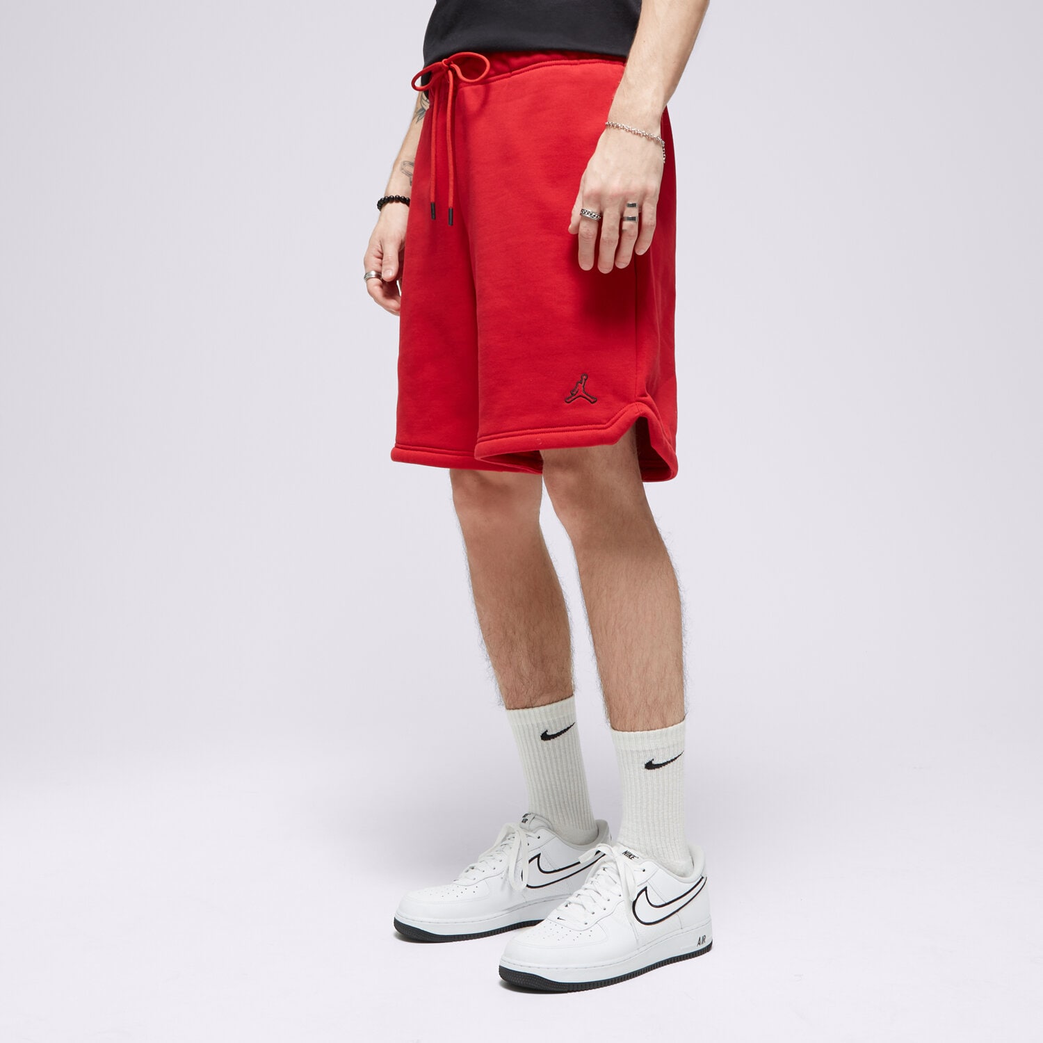 Femei pantaloni scurți JORDAN PANTALONI SCURȚI ESSENTIAL FLEECE SHORTS DA9826-687 Roșu
