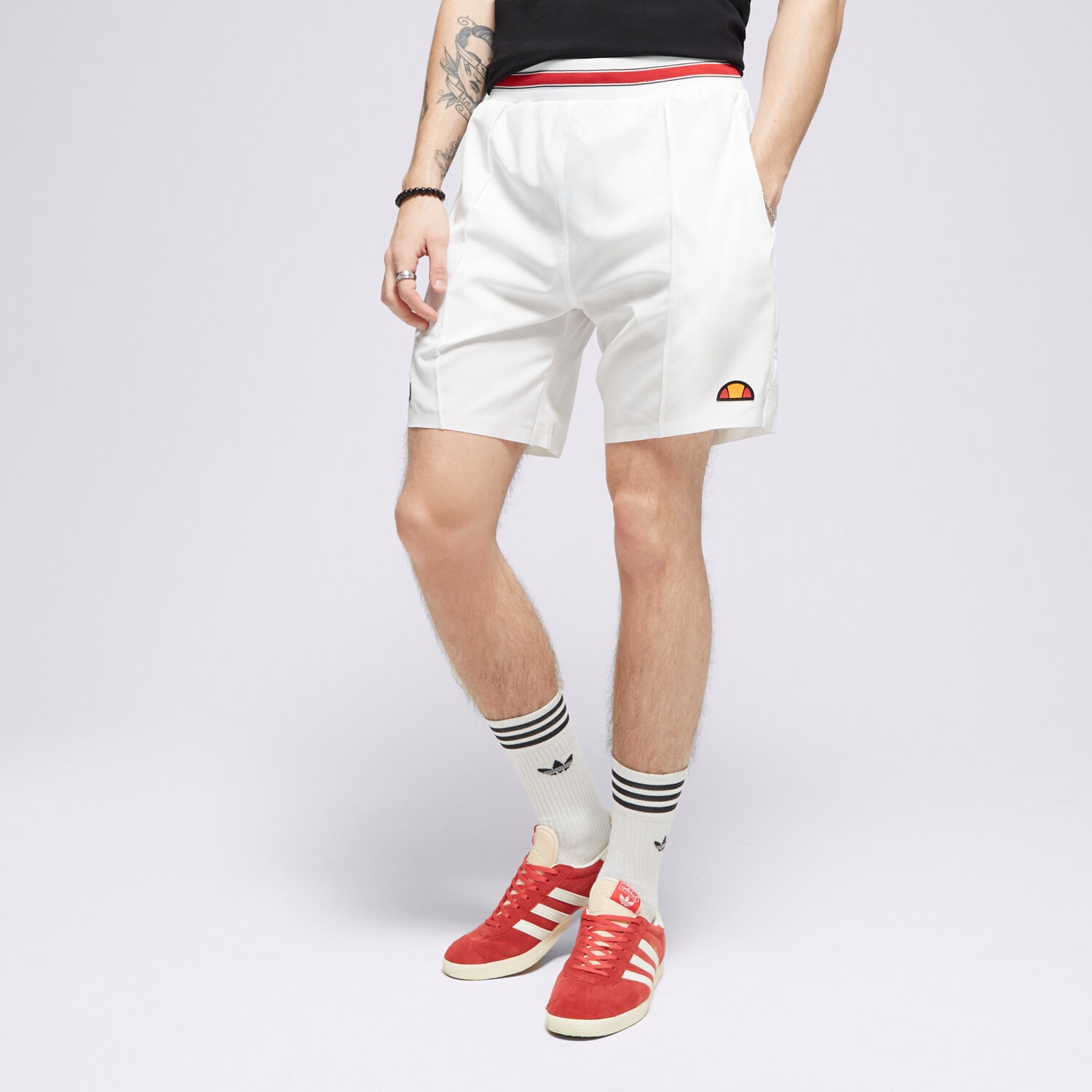 Femei pantaloni scurți ELLESSE PANTALONI SCURȚI JOIE SHORT WHT SEQ17051908 Alb