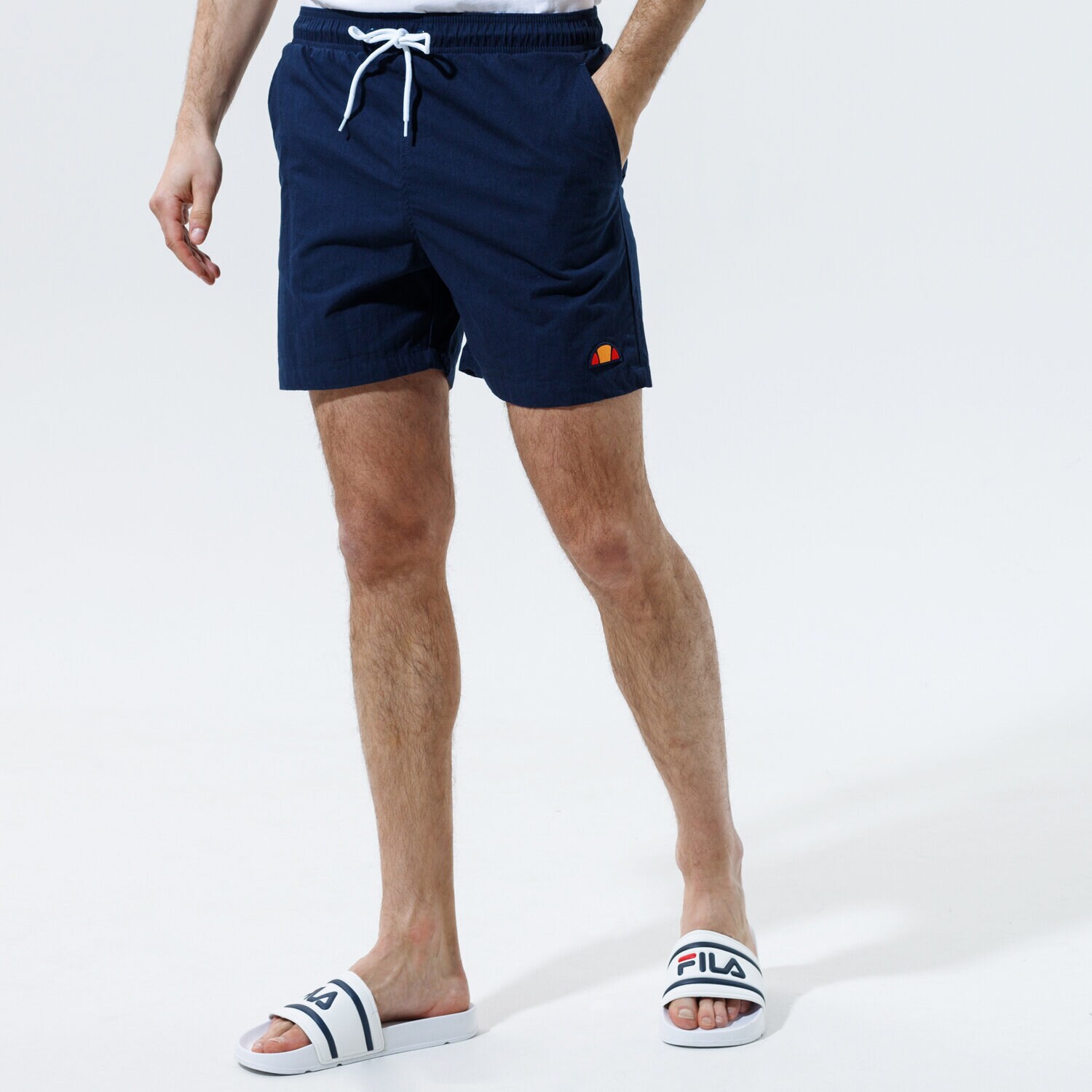 Femei pantaloni scurți ELLESSE PANTALONI SCURȚI HUGU NAVY SHE09977429 Bleumarin