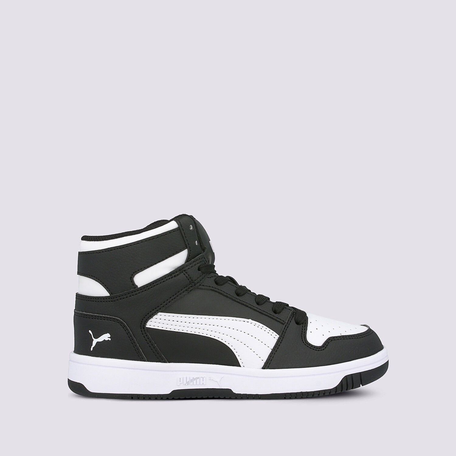 Copii pantofi sport PUMA REBOUND LAYUP SL JR 370486 01 Negru