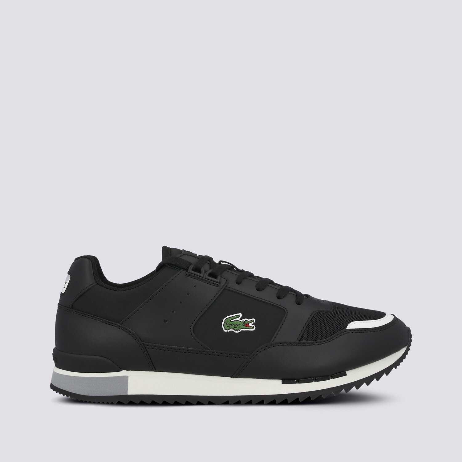 Barbați pantofi sport LACOSTE PARTNER PISTE 01201 SMA 740SMA0025231 Negru