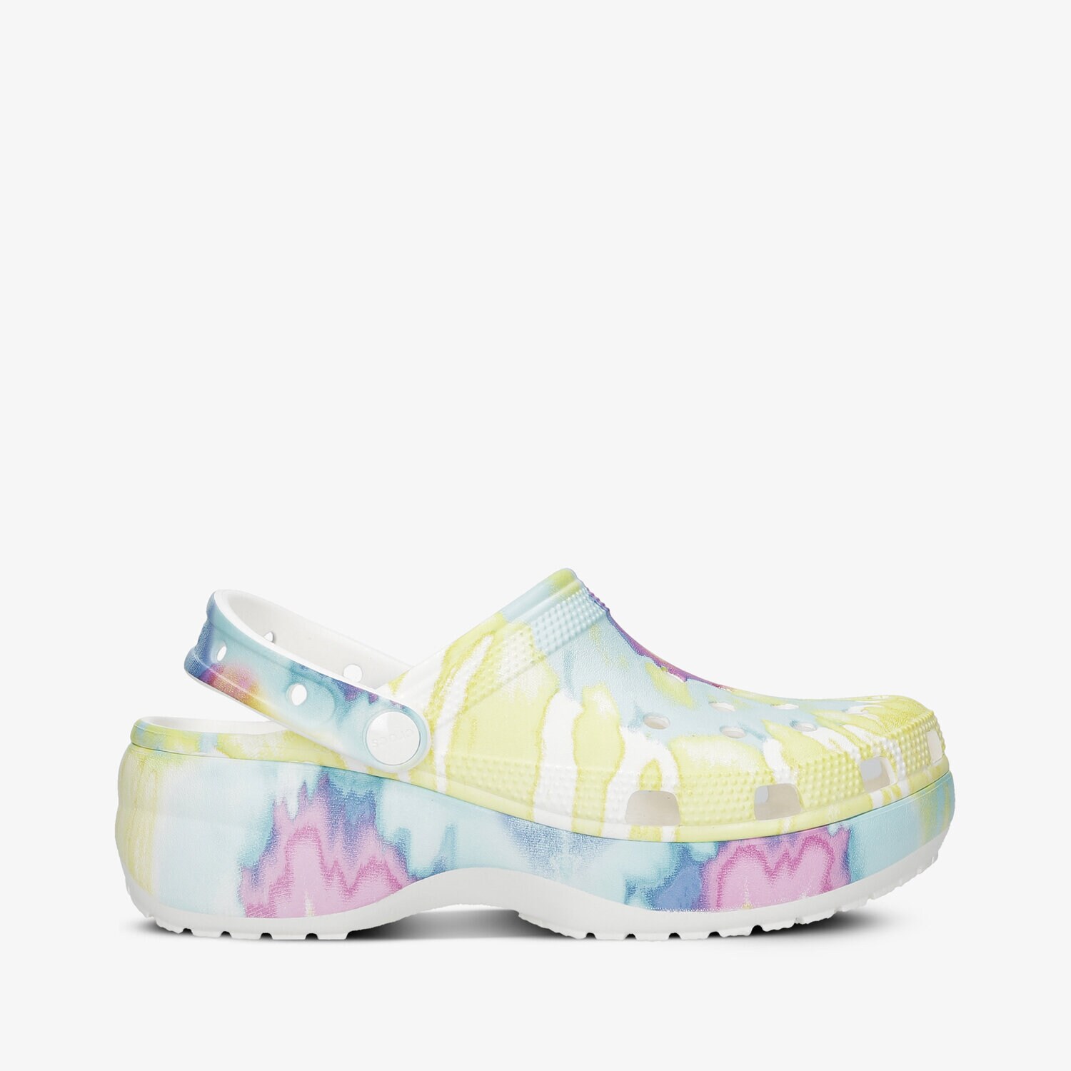 Femei șlapi CROCS CLASSIC PLATFORM TIE DYE W 207151-94S Mulicolor