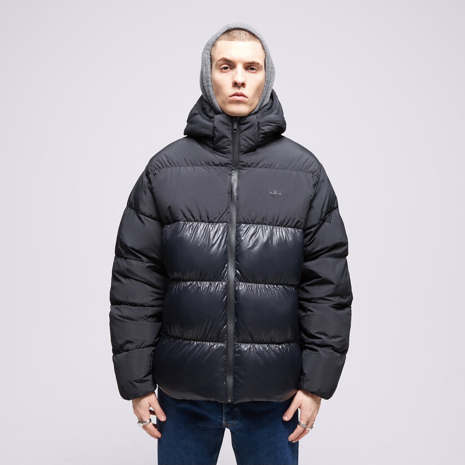 Bărbați eacă de iarnă ADIDAS JACHETĂ DE IARNĂ DOWN REGEN ADIC  IL2572 Negru