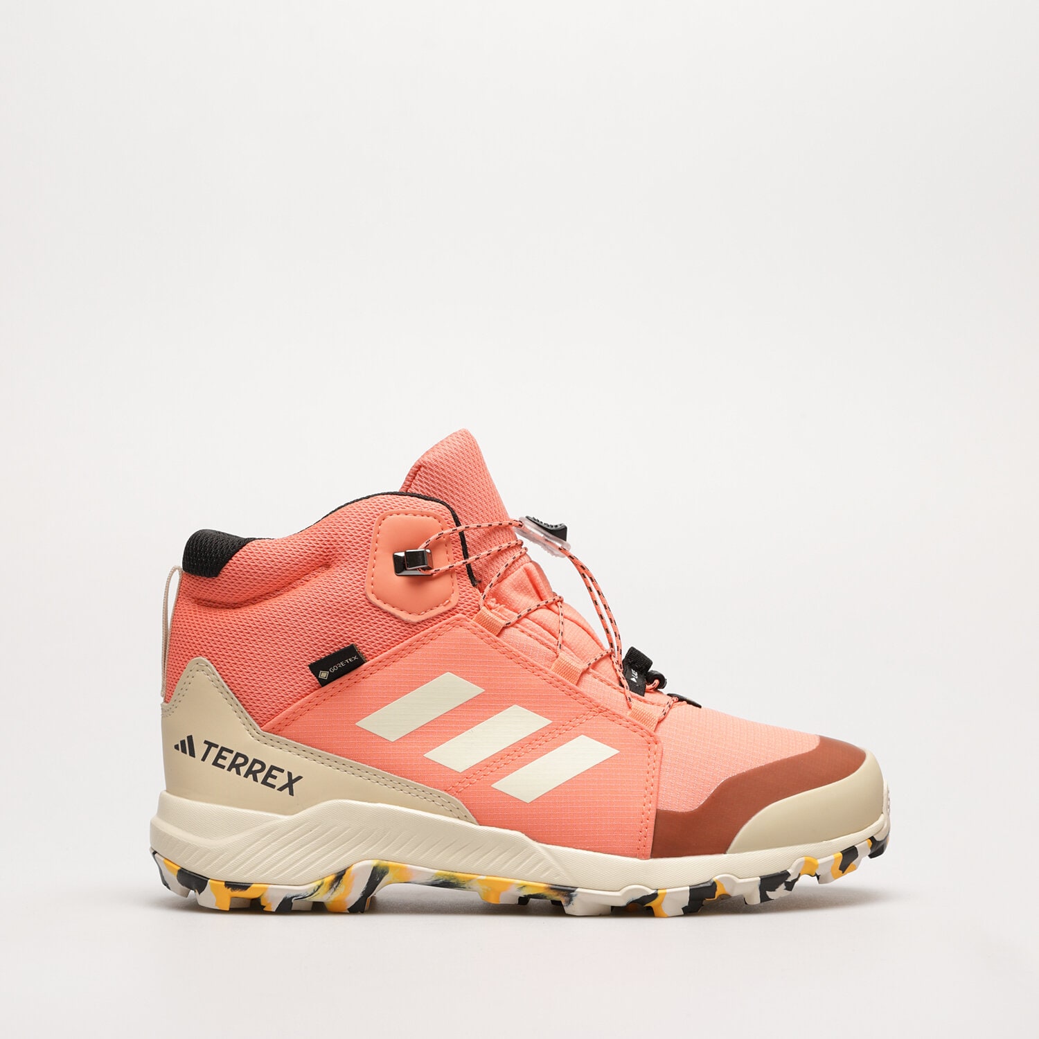 Copii încălțăminte de iarnă ADIDAS TERREX MID GTX K IF7523 Portocaliu
