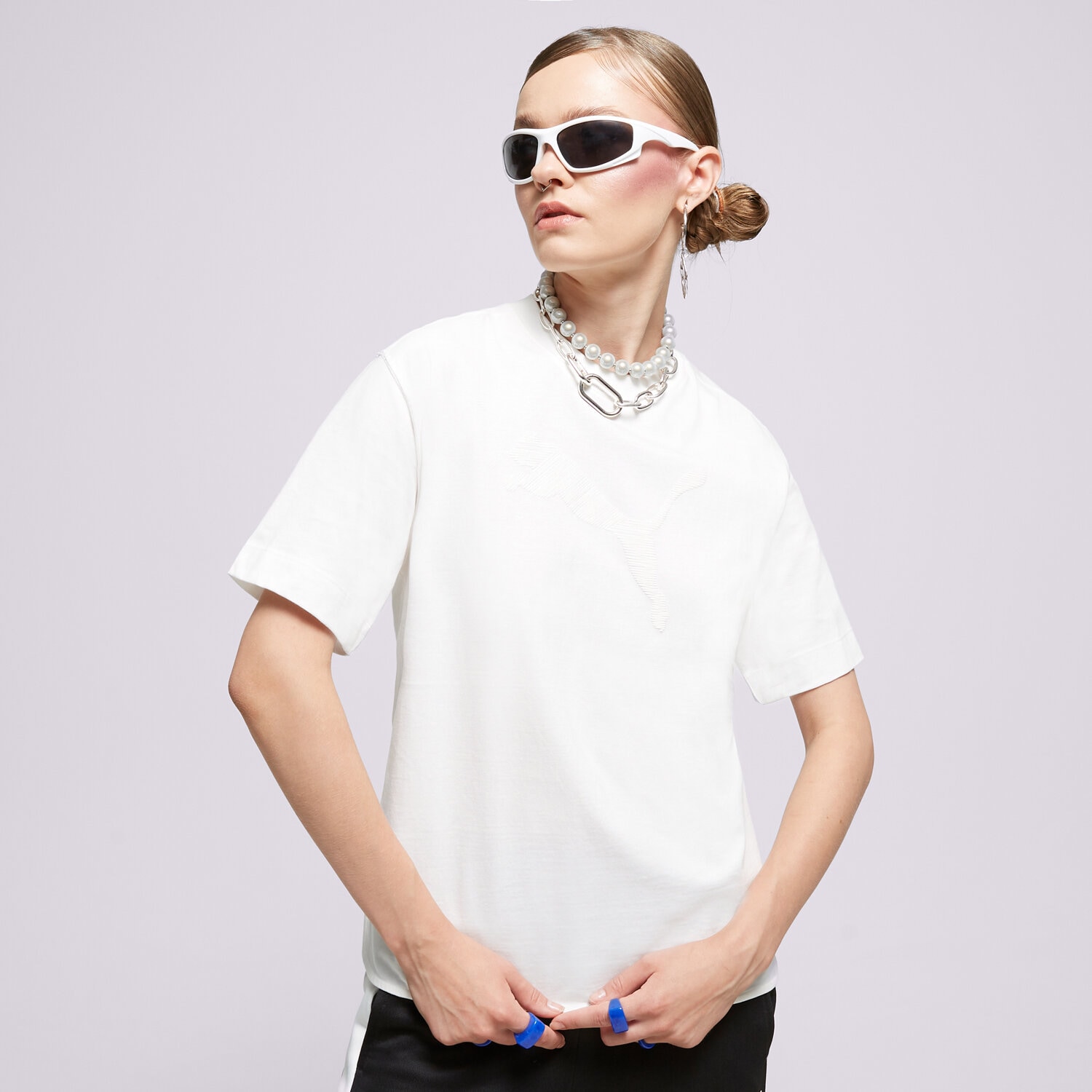 Femei tricou PUMA TRICOU HER TEE 673107 02 Alb
