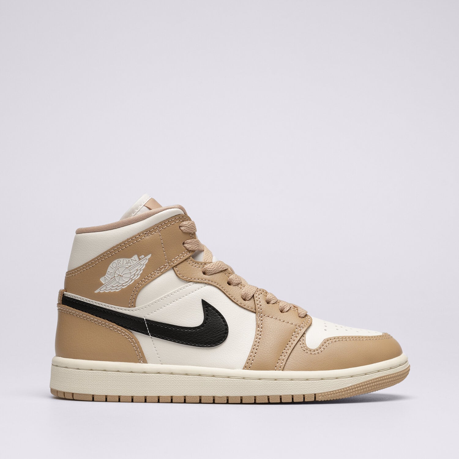 Femei pantofi sport WMNS AIR JORDAN 1 MID BQ6472-103 Maro