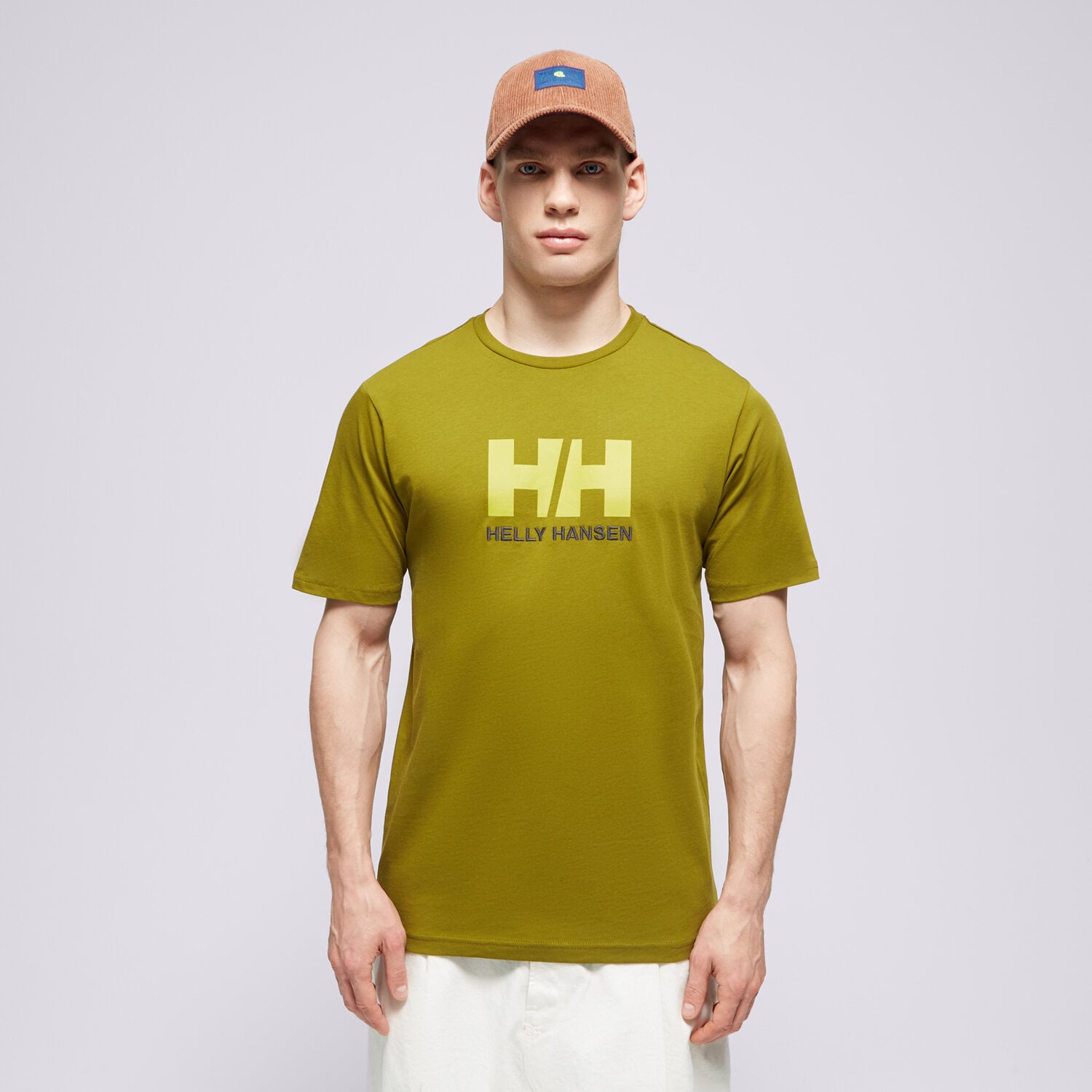 Bărbați tricou HELLY HANSEN TRICOU HH LOGO 33979_461 Verde