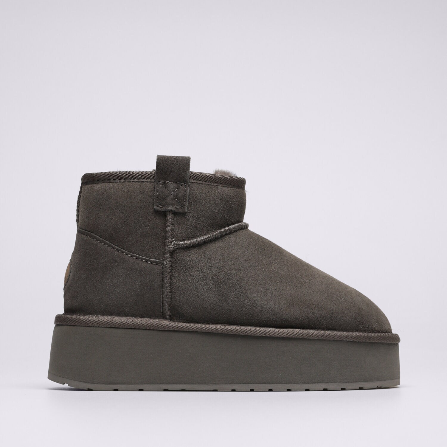 Femei Casual EMU AUSTRALIA FOYFLATFORM MICRO W13073CHARCOAL Gri