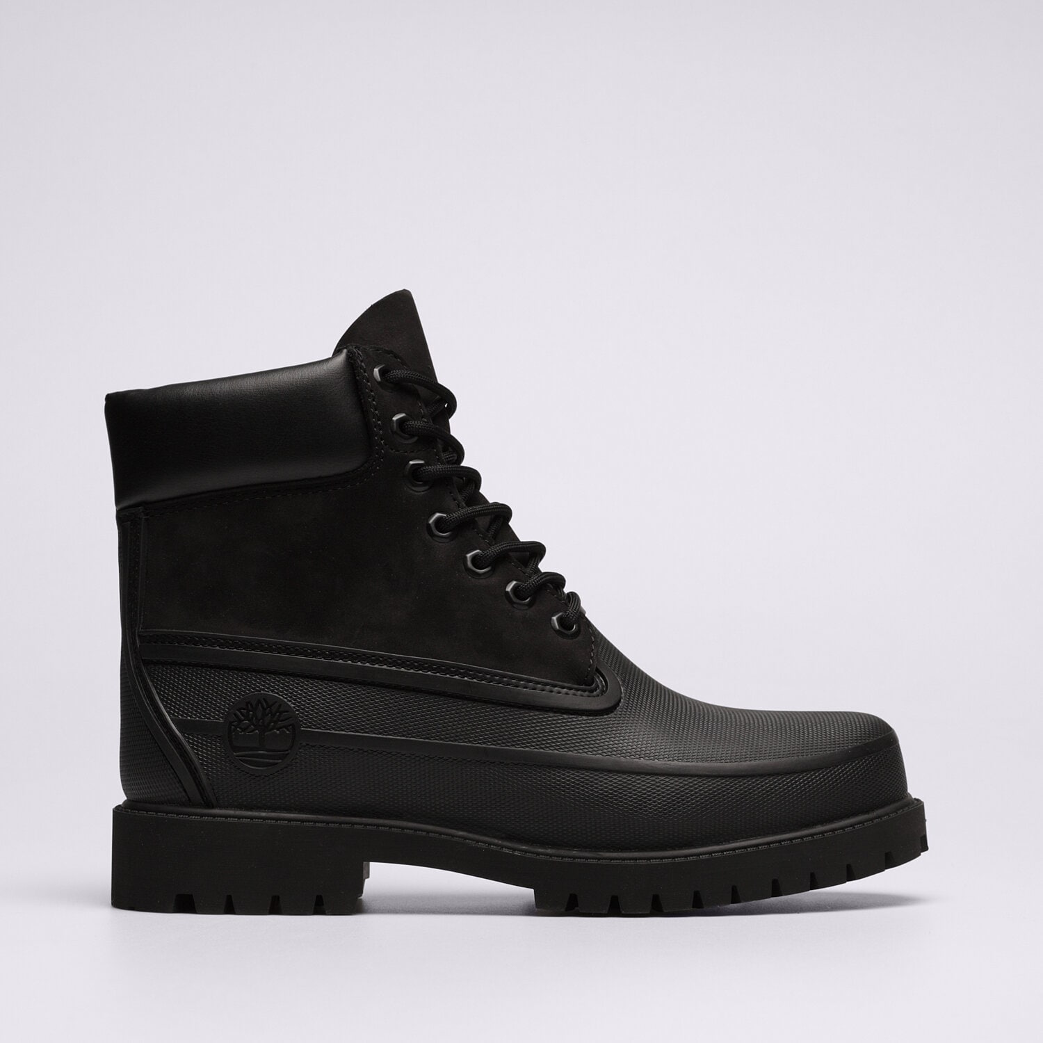Ghete Bărbați TIMBERLAND 6 INCH RUBBER TOE TB0A5QUC0011 Negru