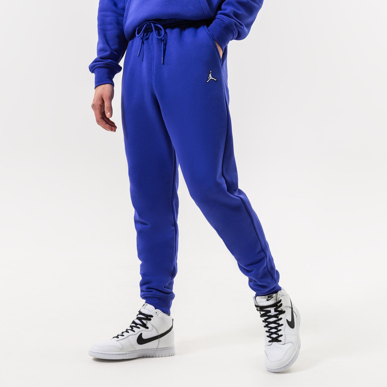 JORDAN PANTALONI M J ESSENTIAL FLEECE PANT DQ7340 432 Albastru B rba i Sizeer Romania