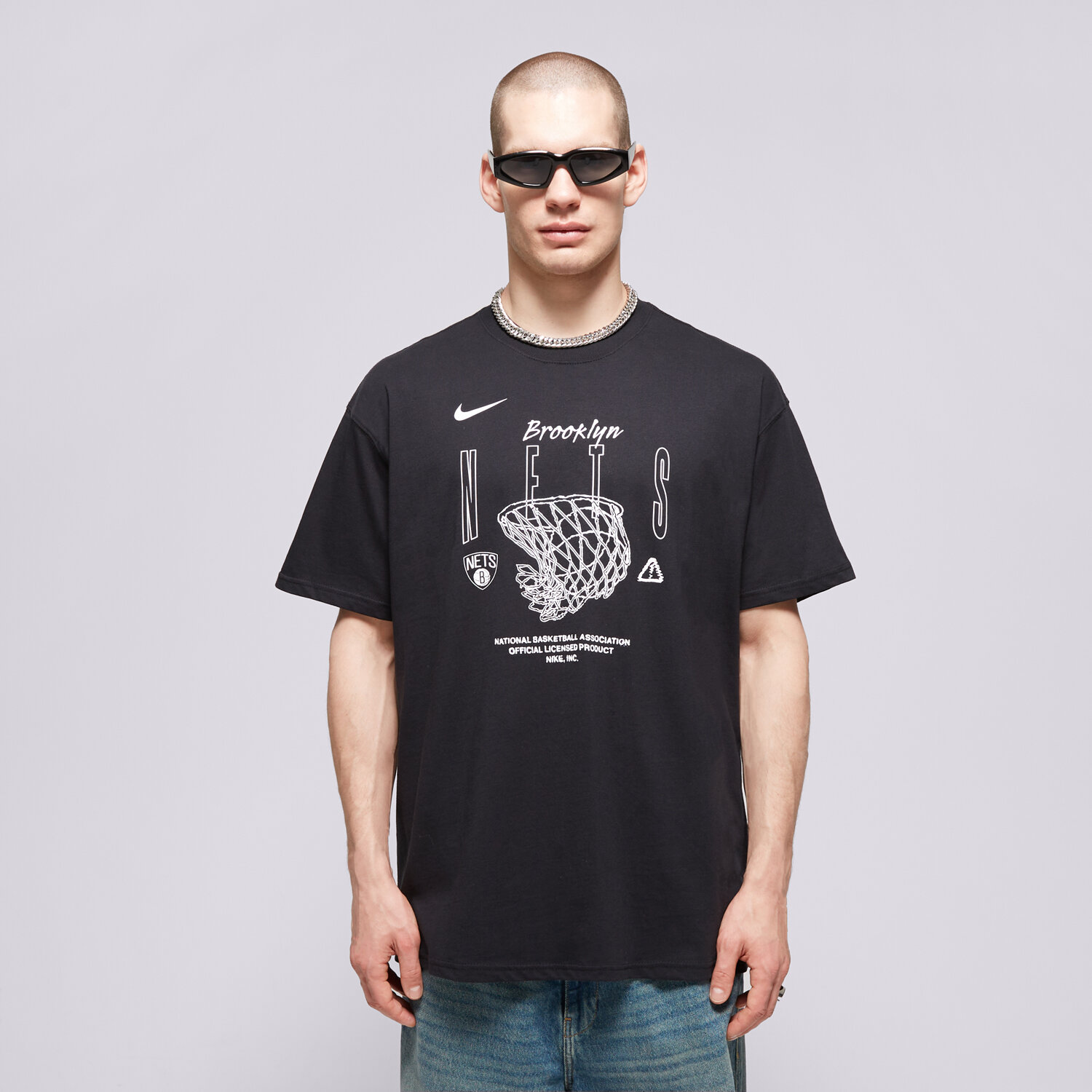 Bărbați tricou NIKE TRICOU BKN M NK CTS MAX90 1 SS TEE NBA FJ0355-010 Negru