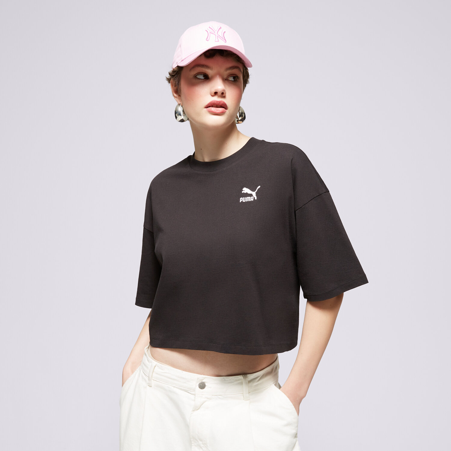 Femei tricou PUMA TRICOU BETTER CLASSICS OVERSIZED 62422601 Negru