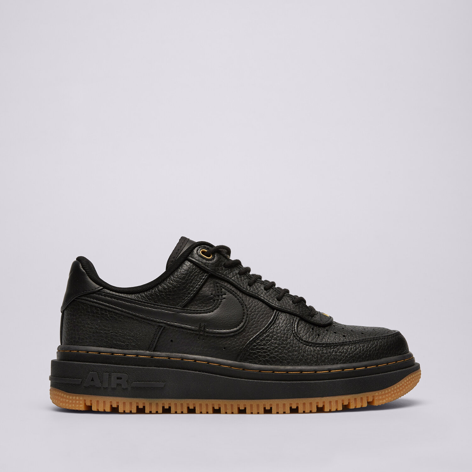 Barbați pantofi sport NIKE AIR FORCE 1 LUXE DB4109-001 Negru
