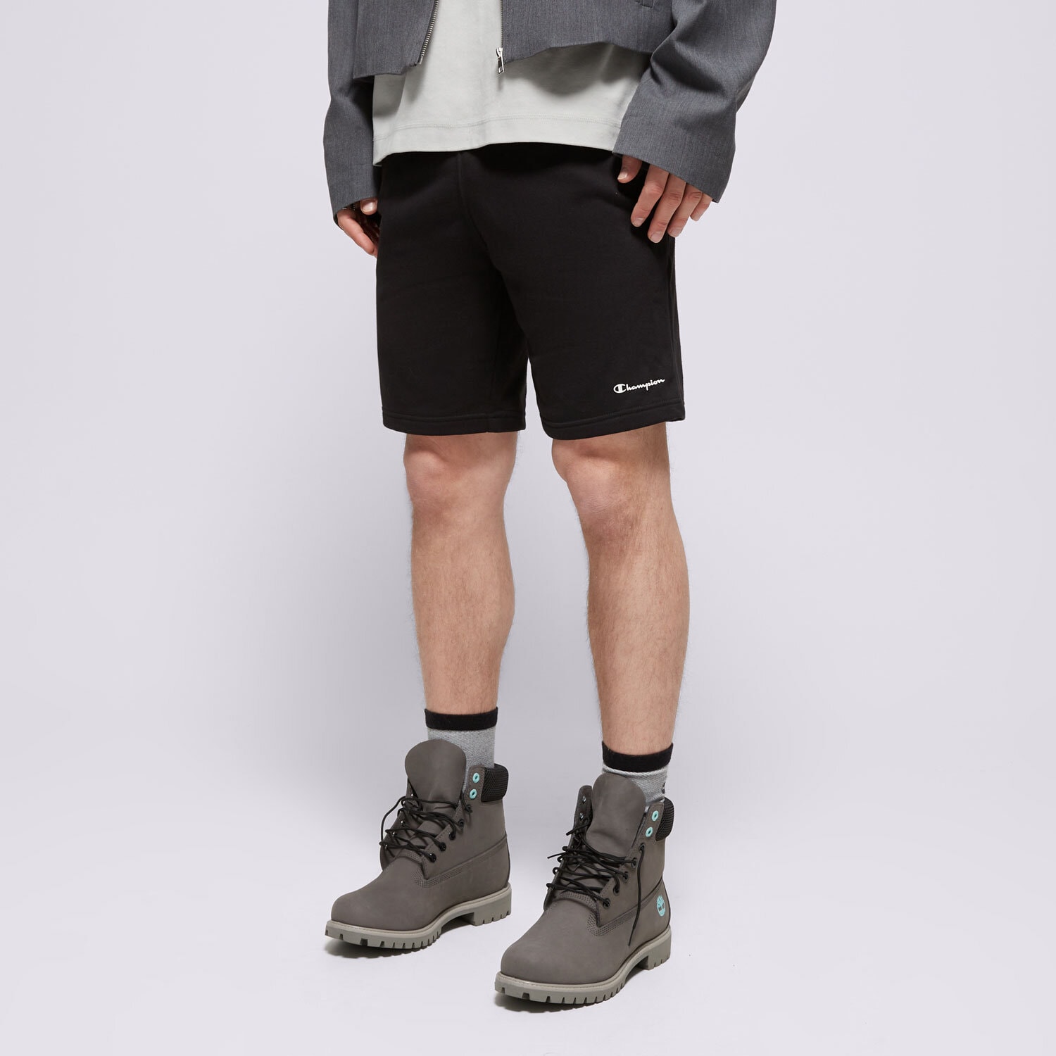Femei pantaloni scurți CHAMPION PANTALONI SCURȚI BERMUDA 217430KK001 Negru