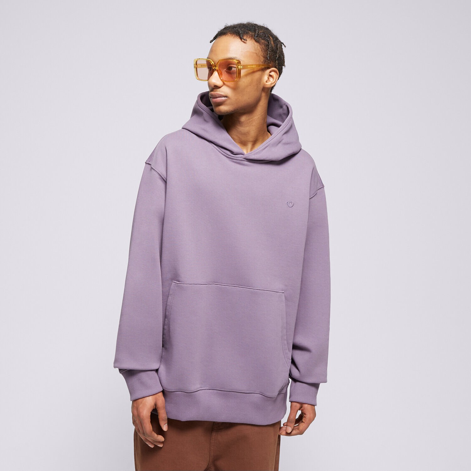 Bărbați bluză ADIDAS BLUZĂ CU GLUGĂ C HOODIE FT IR7868 Violet