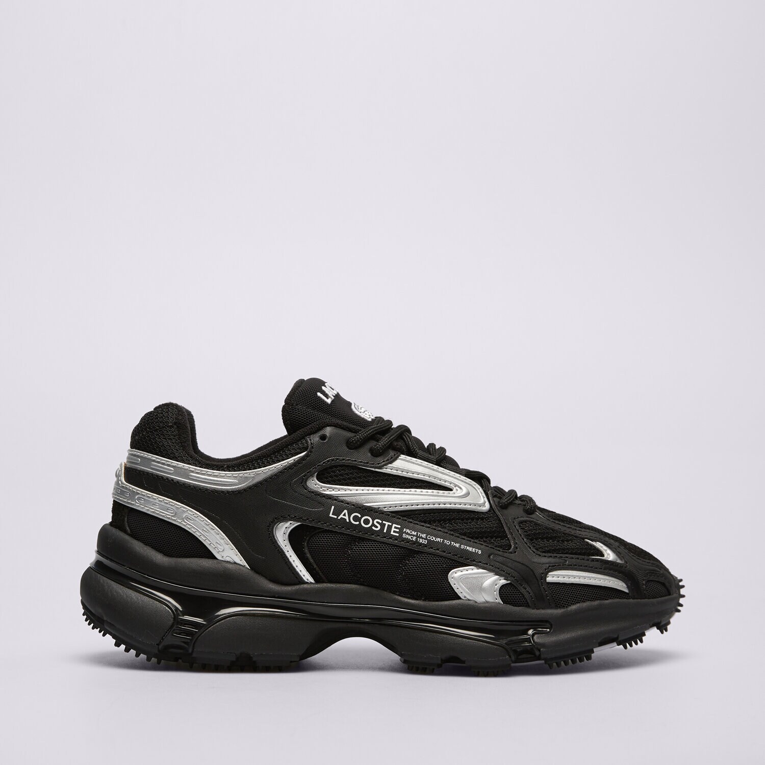 Barbați pantofi sport LACOSTE L003 747SMA001302H Negru