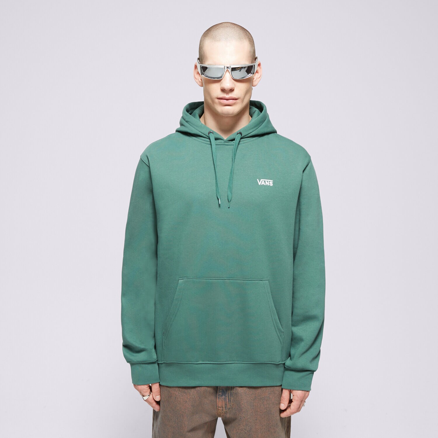 Bărbați bluză VANS BLUZĂ CU GLUGĂ CORE BASIC VN0A7YDVBDX1 Verde