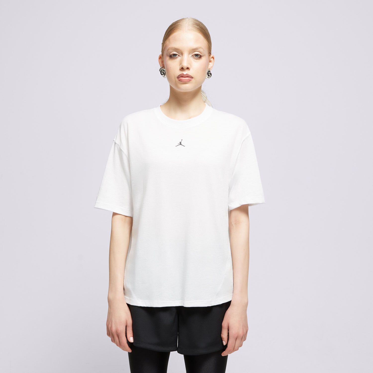 Femei tricou JORDAN TRICOU W J SPT DIAMOND SS TOP FN5116-100 Alb