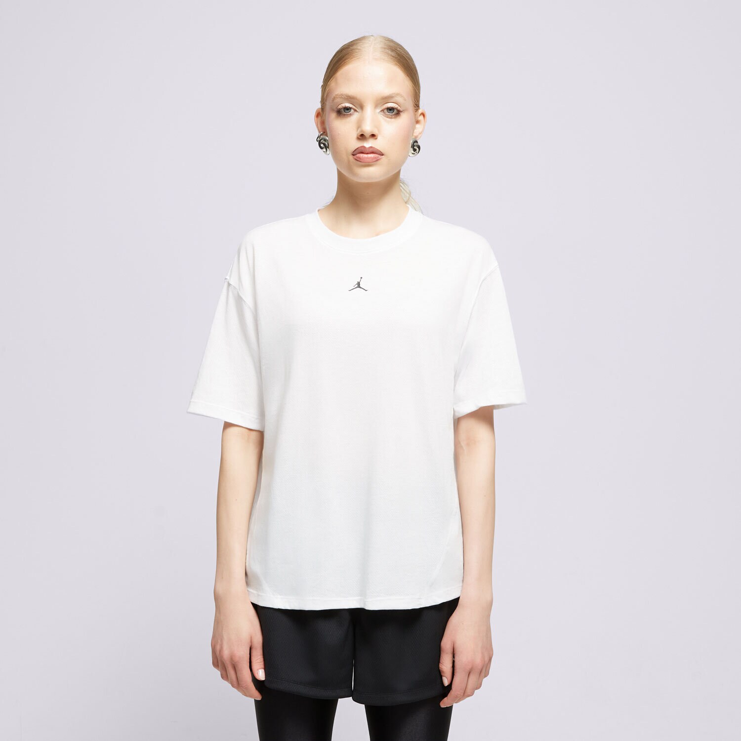 Femei tricou JORDAN TRICOU W J SPT DIAMOND SS TOP FN5116-100 Alb