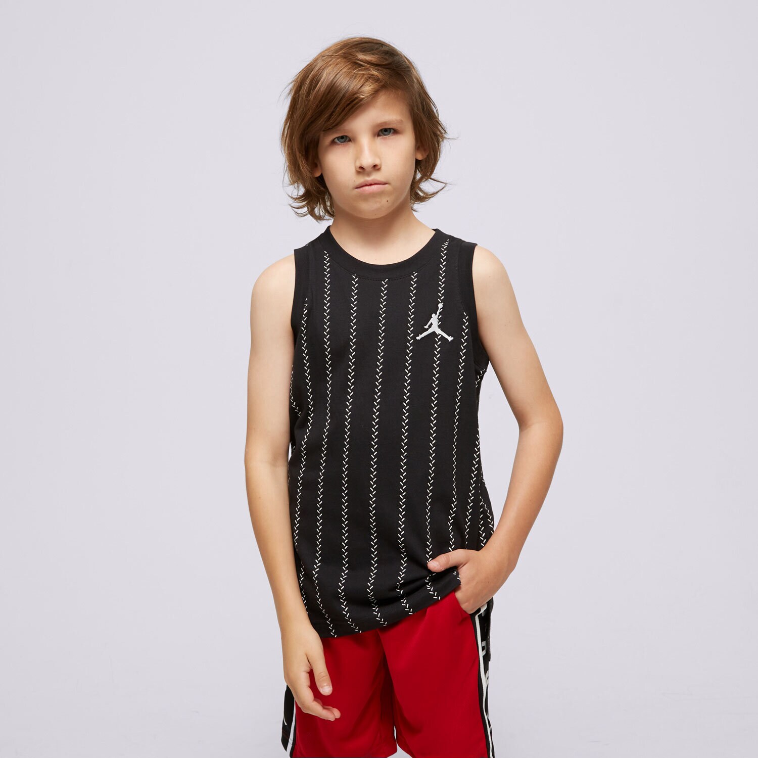 Copii tricou JORDAN MAIOU JDB MVP 23 MAIOU BOY 95D124-023 Negru