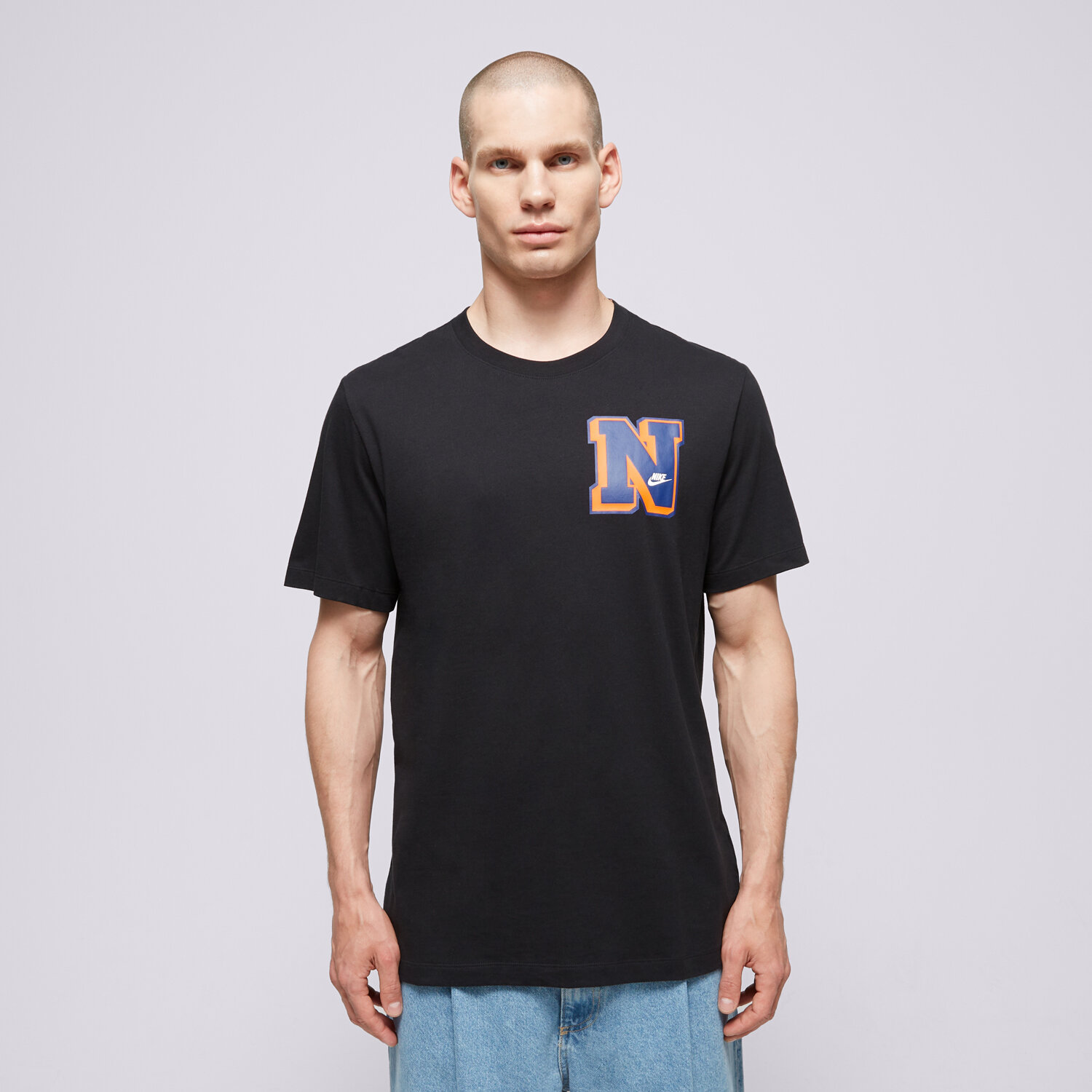 Bărbați tricou NIKE TRICOU M NSW TEE CLUB SSNL LBR FV3772-010 Negru
