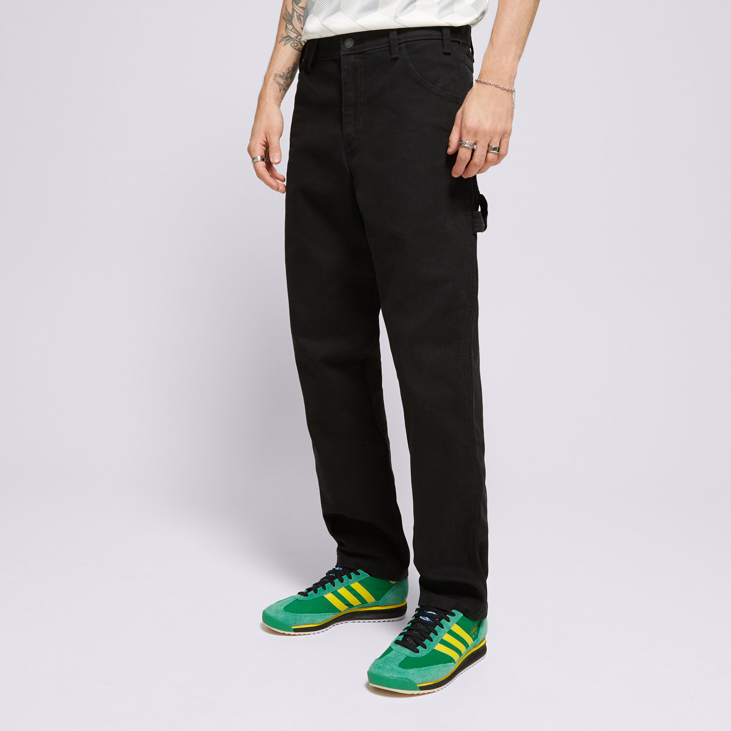 Bărbați pantaloni DICKIES PANTALONI  DUCK CARPENTER PANT DK0A4XIFC401 Negru