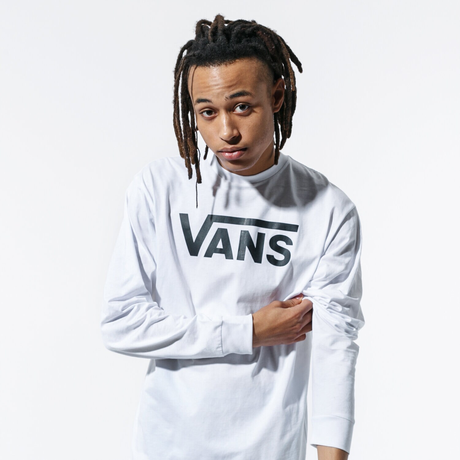 Bărbați tricou VANS TRICOU VANS CLASSIC LS VN000K6HYB21 Alb