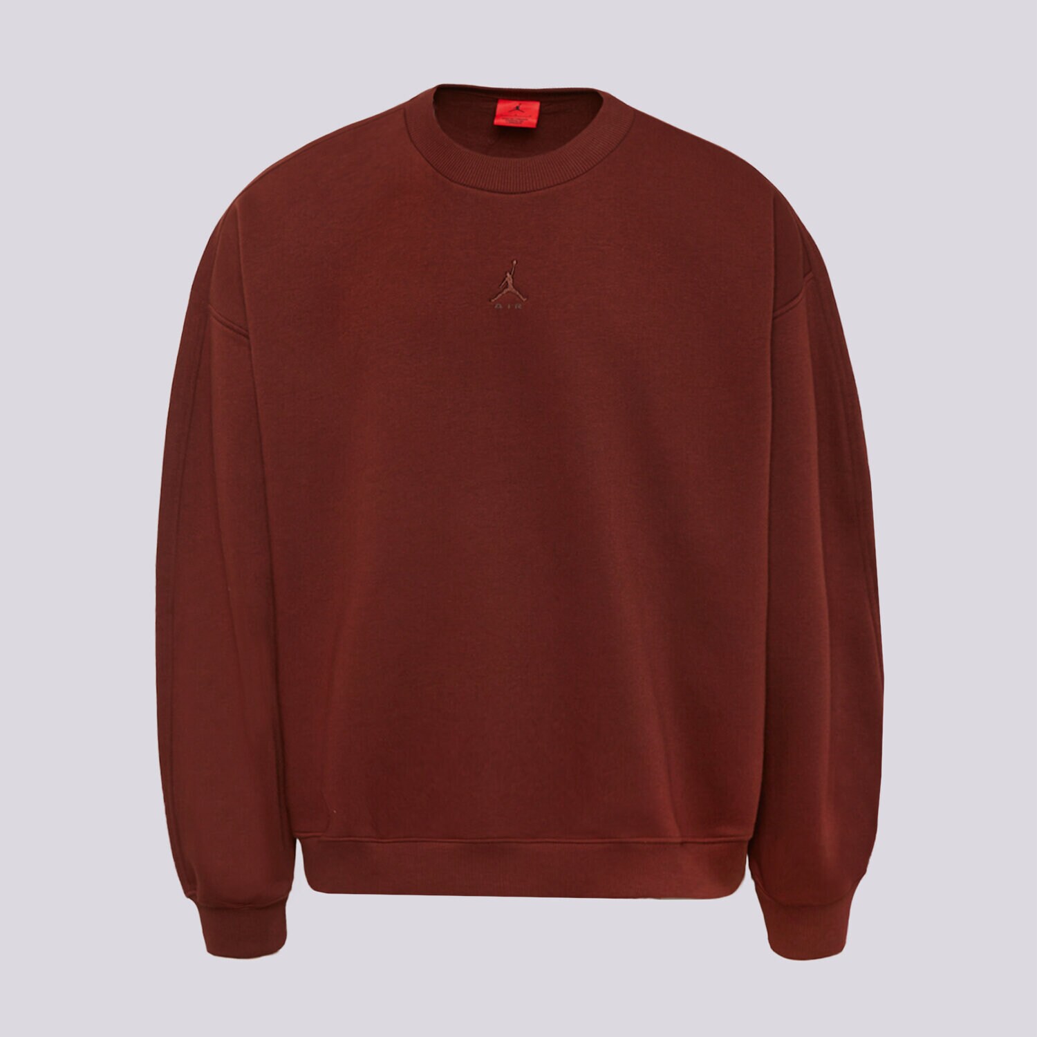 Bărbați bluză JORDAN BLUZĂ M J BRK OVZ FLC CREW BB IM8915-273 Bordo