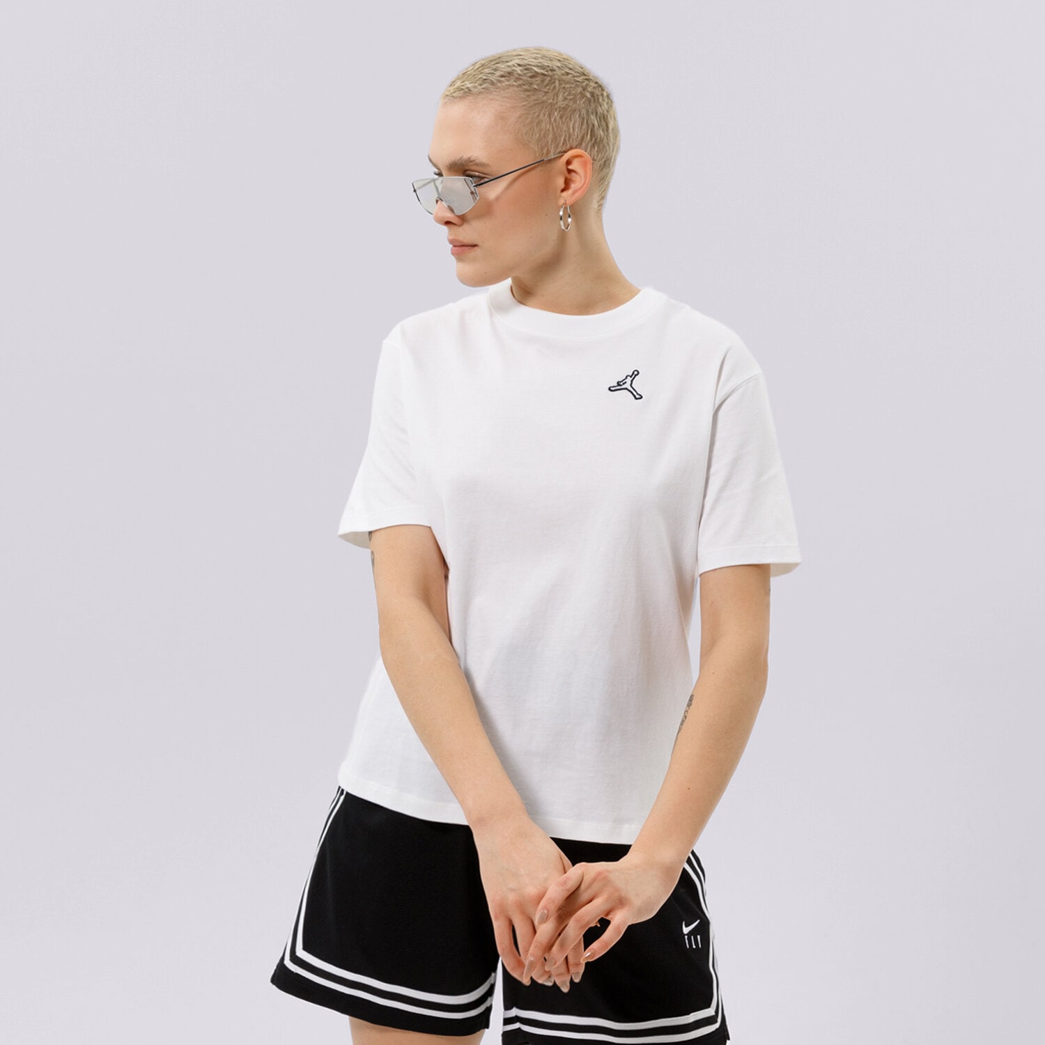 Femei tricou JORDAN ESSENTIAL TRICOU  DM5029-100 Alb