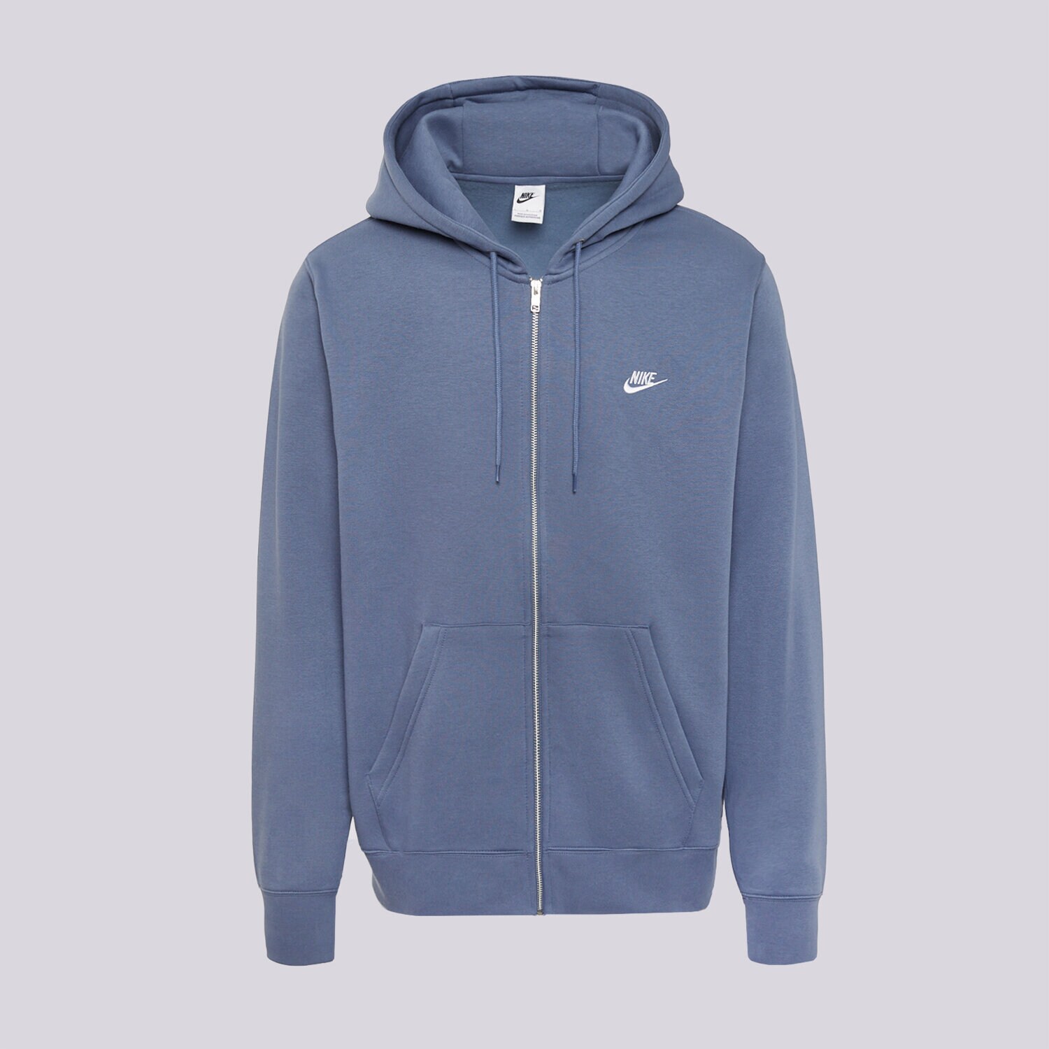 Bărbați bluză NIKE BLUZĂ M NK CLUB BB FZ HOODIE FN3861-491 Albastru