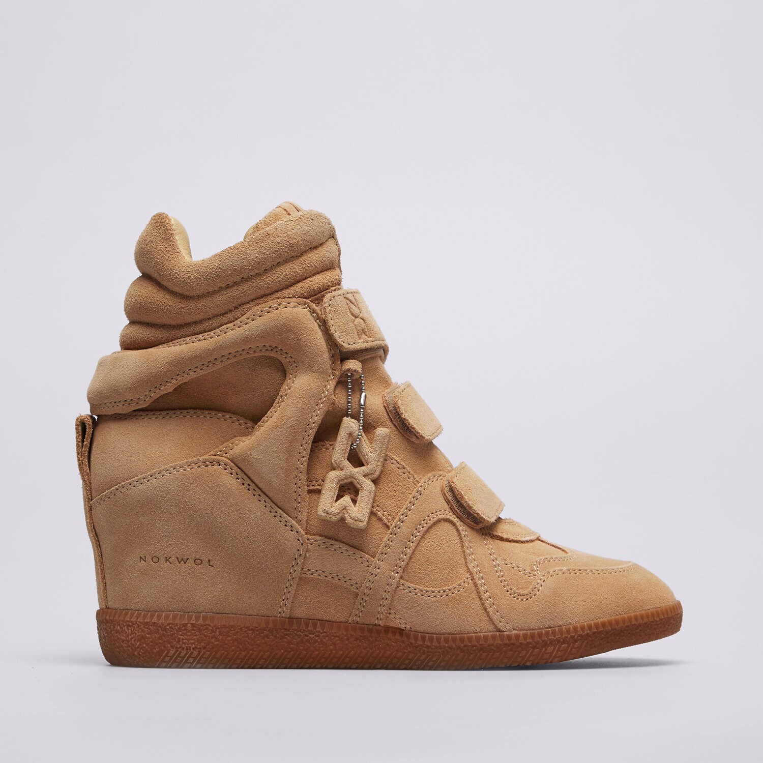 Femei pantofi sport NOKWOL EDEN BEIGE SUEDE NKEDENBEIGE Bej