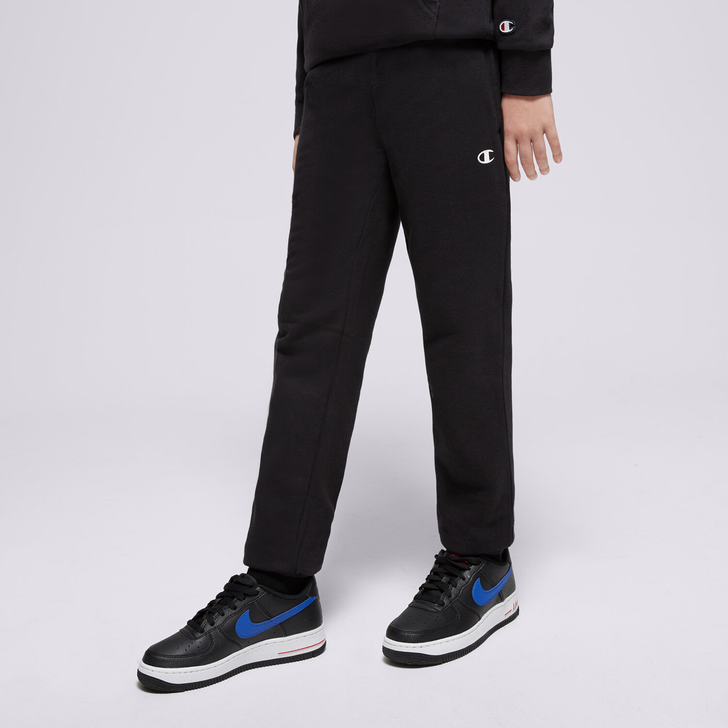 Pantaloni pentru copii CHAMPION PANTALONI  RIB CUFF PANTS B 306835KK001 Negru