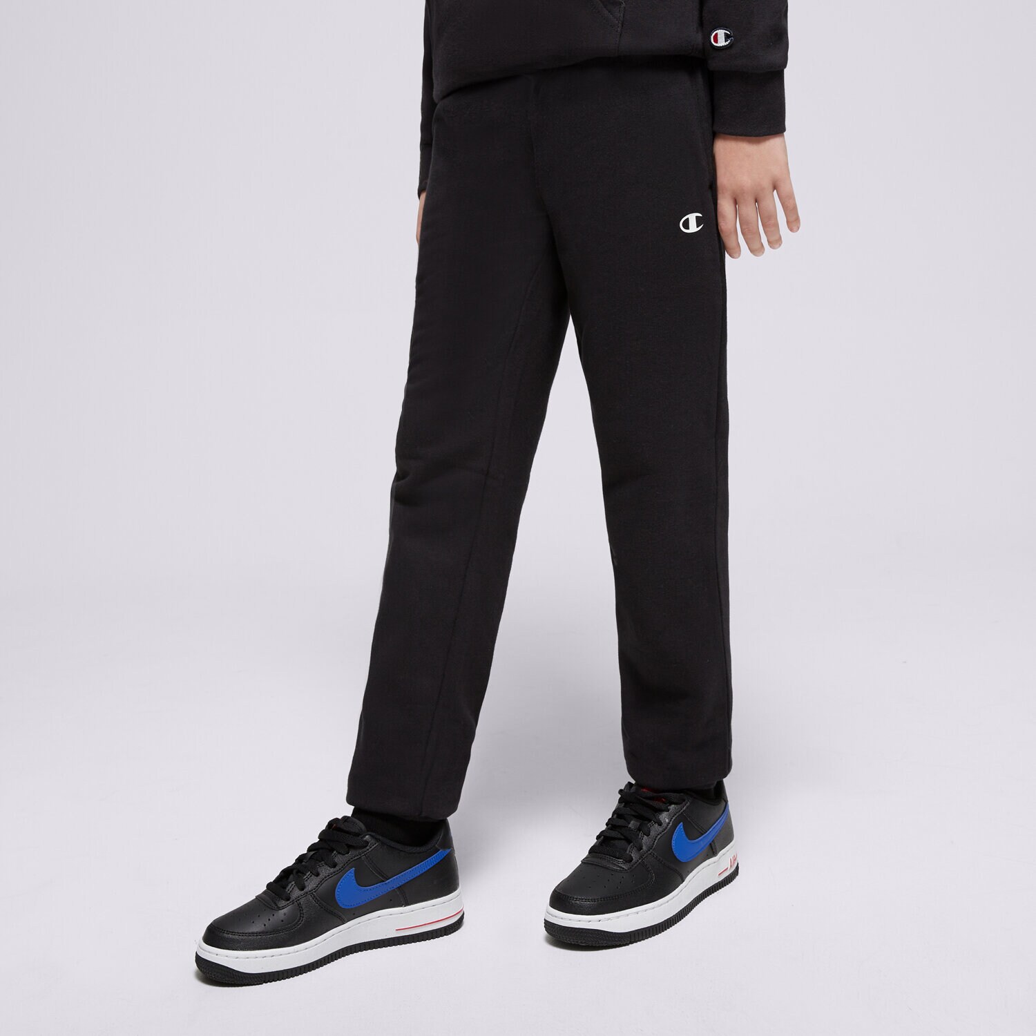 Pantaloni pentru copii CHAMPION PANTALONI  RIB CUFF PANTS B 306835KK001 Negru