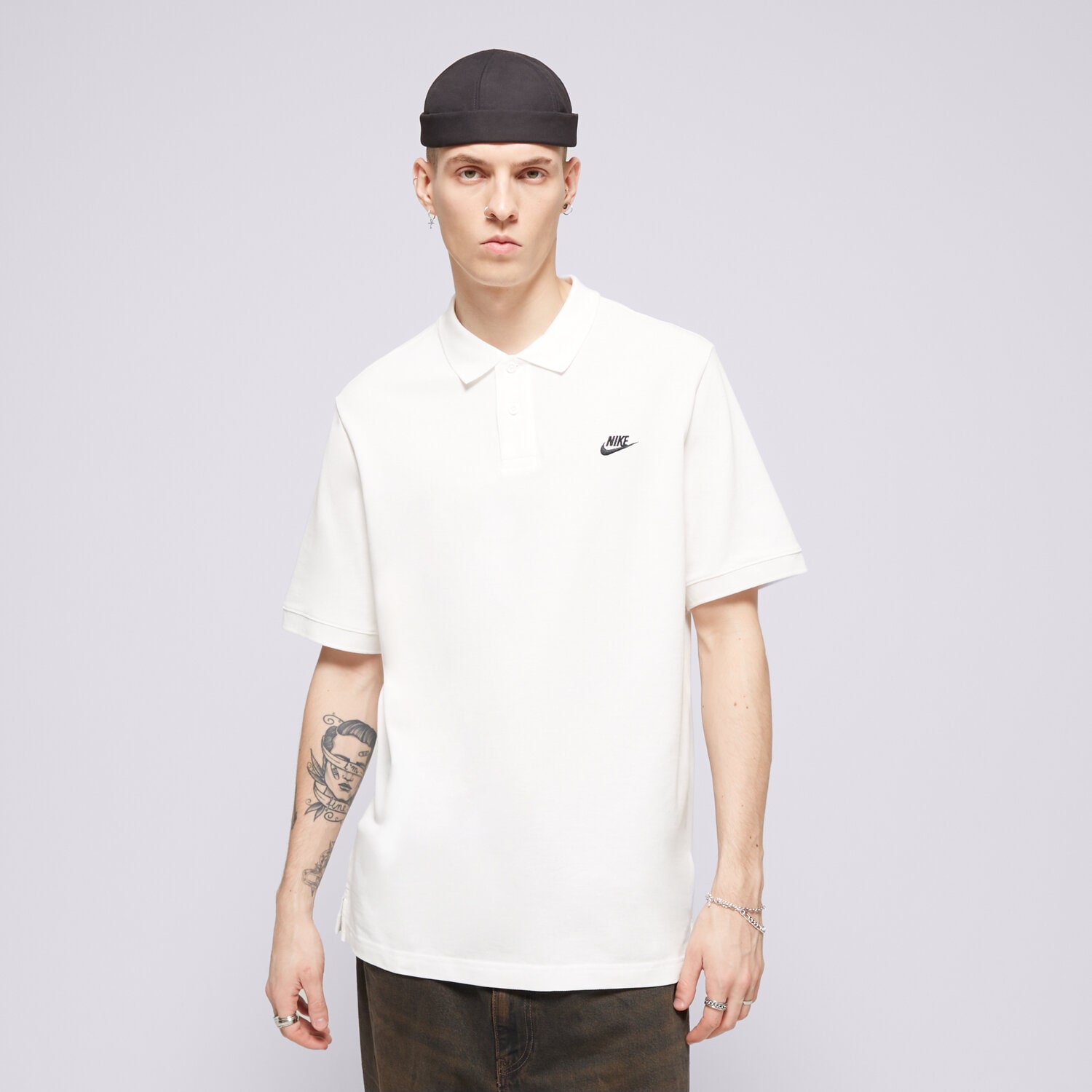 Bărbați tricou NIKE POLO MEN'S SHORT-SLEEVE FN3894-100 Alb