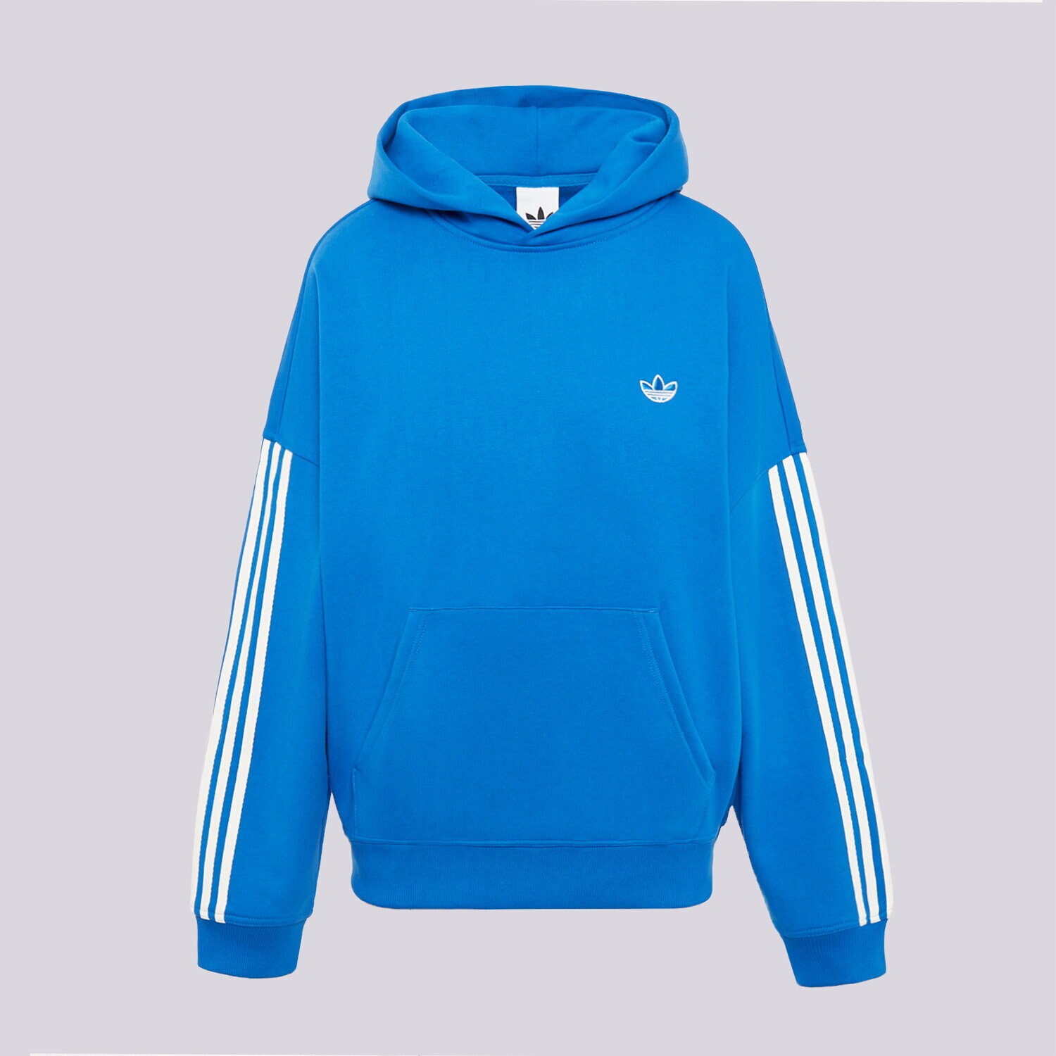 Bărbați bluză ADIDAS BLUZĂ HANORAC SIGNATURE LD3965 Albastru