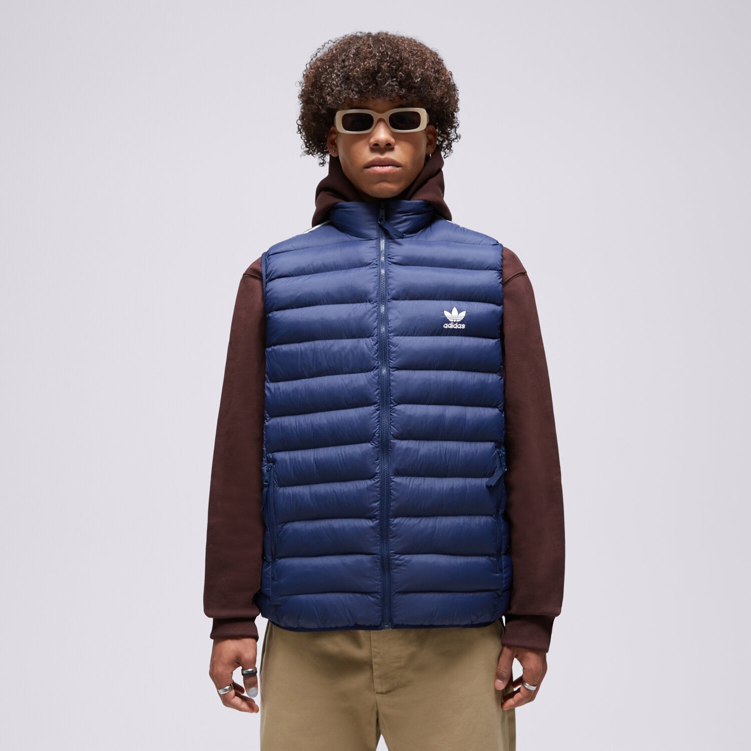 Bărbați veste ADIDAS VESTĂ PADDED VEST IL2577 Bleumarin