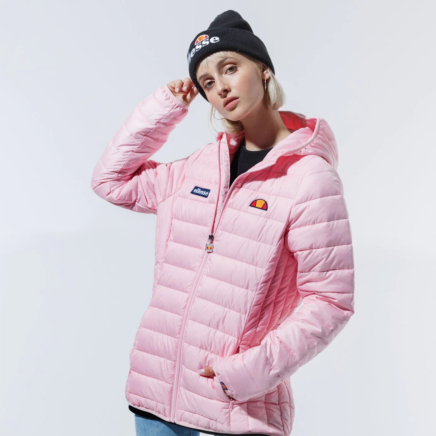 Femei geacă de iarnă ELLESSE JACHETĂ DE IARNĂ LOMPARD LPINK SGS02683808 Roz