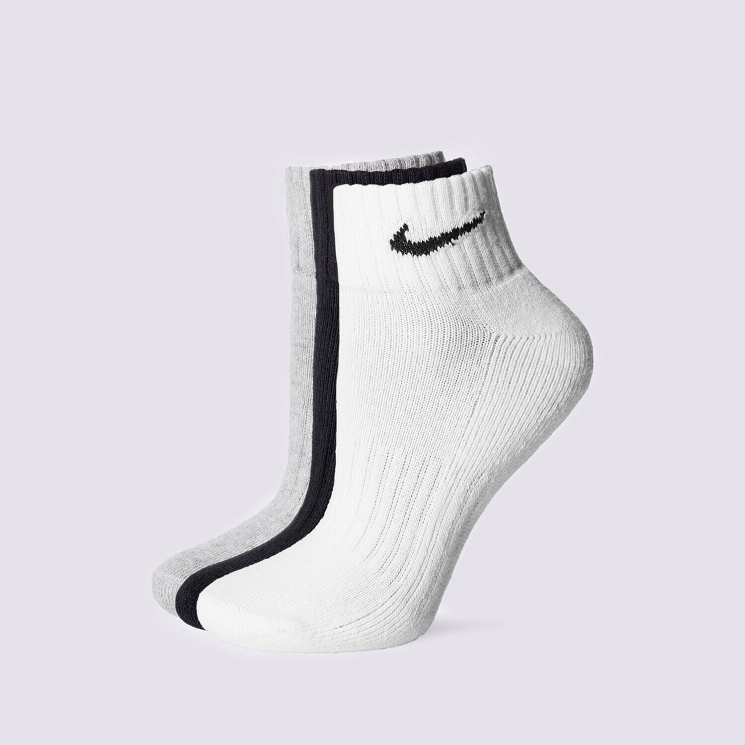 Femei șosete NIKE ȘOSETE CUSH QT 3PR SX4926-901 Mulicolor