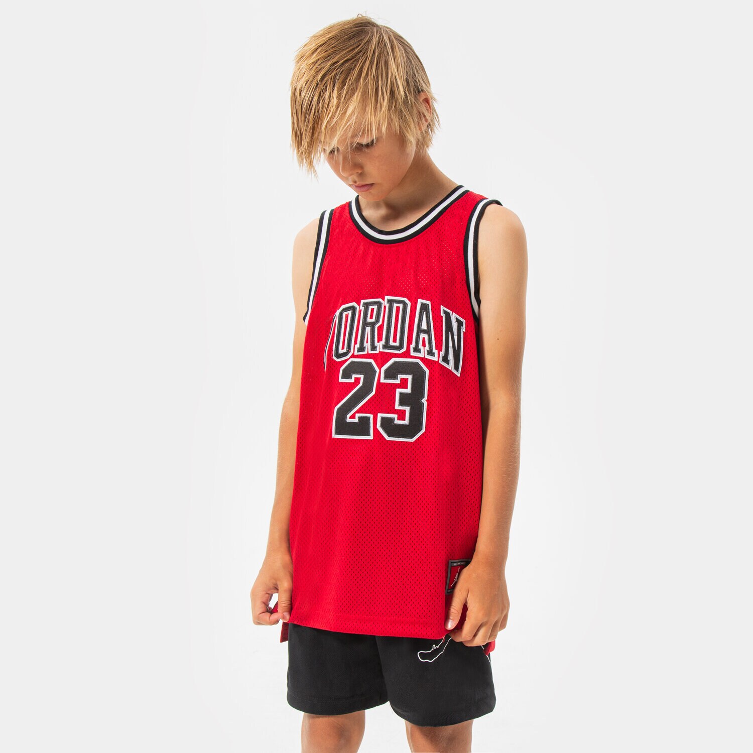 Copii tricou JORDAN TRICOU JORDAN 23 JERSEY B 95A773-R78 Roșu