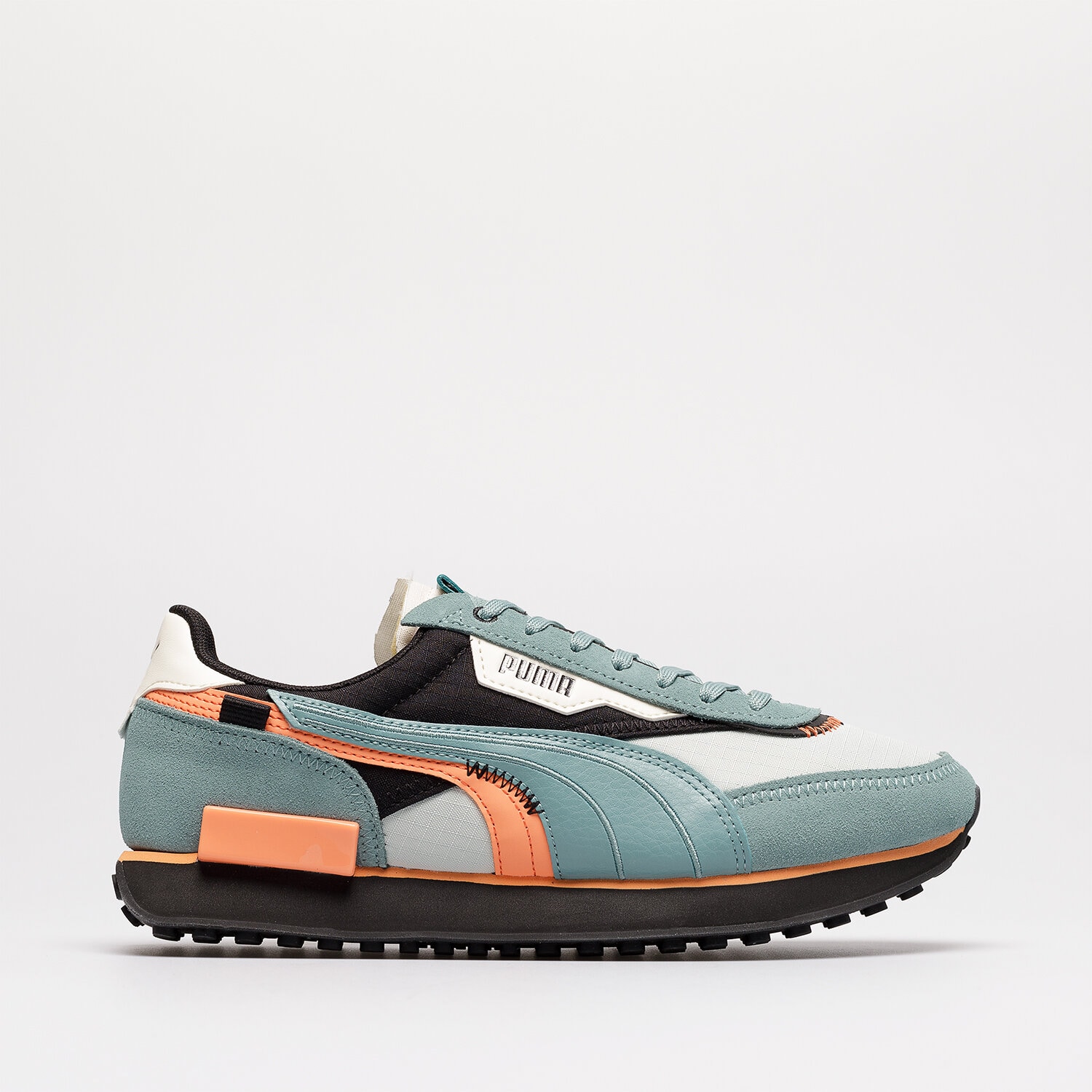 Barbați pantofi sport PUMA FUTURE RIDER DISPLACED 38314804 Verde