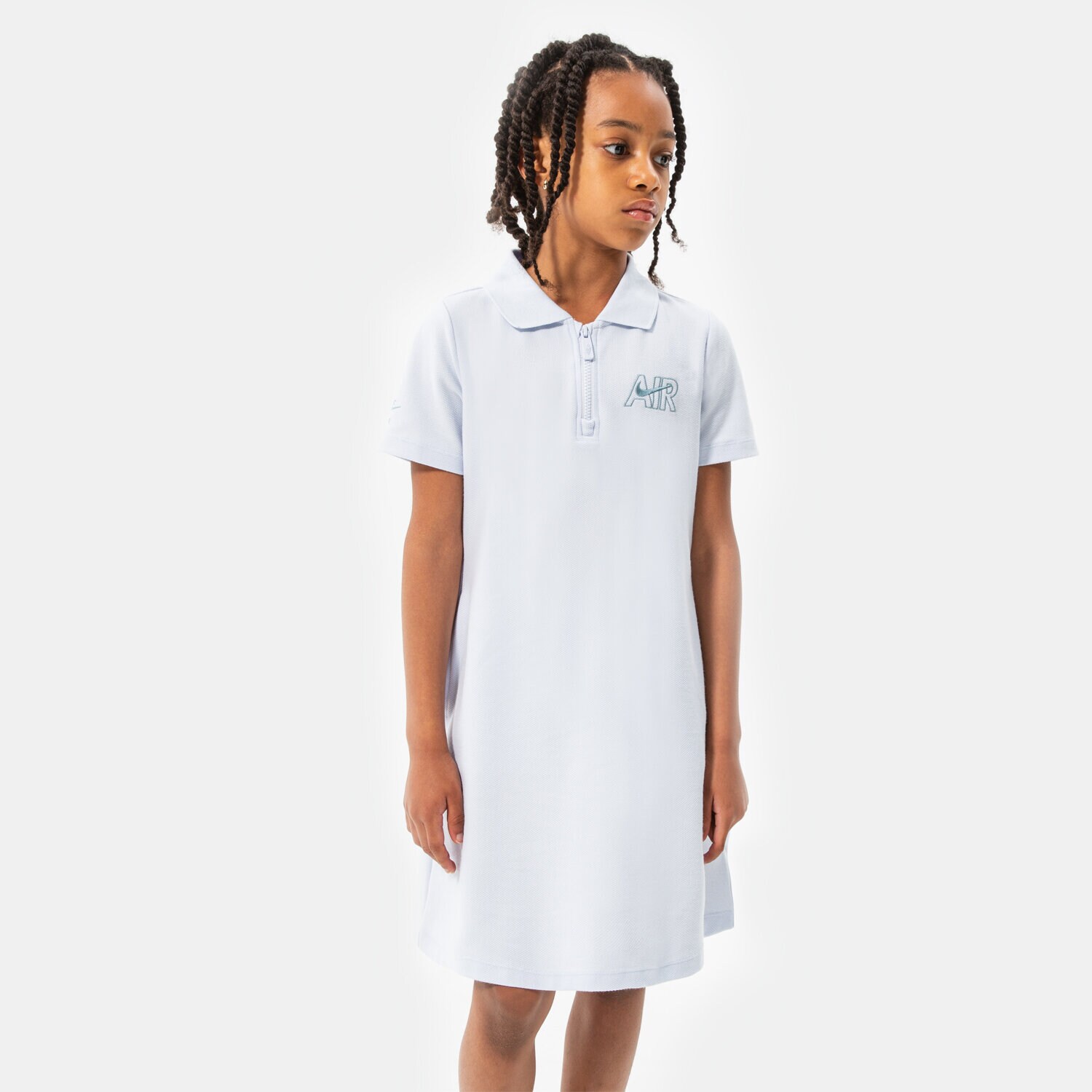 Pantaloni scurți și rochii pentru copii NIKE ROCHIE G NSW AIR TRENINGS GIRL DO7164-085 Albastru