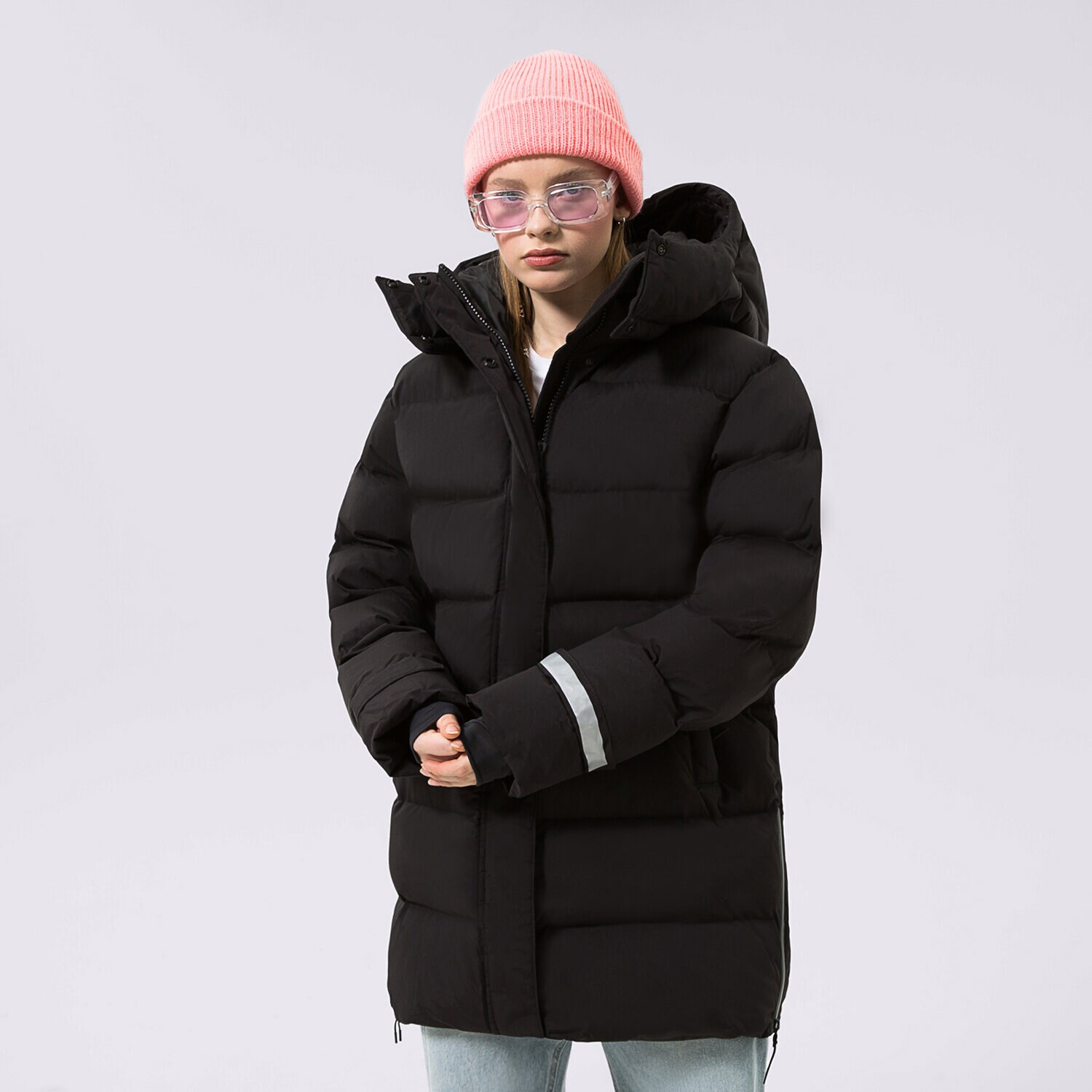 Femei geacă de iarnă HELLY HANSEN JACHETĂ DE IARNĂ W ASPIRE PUFFY PARKA 53515990 Negru