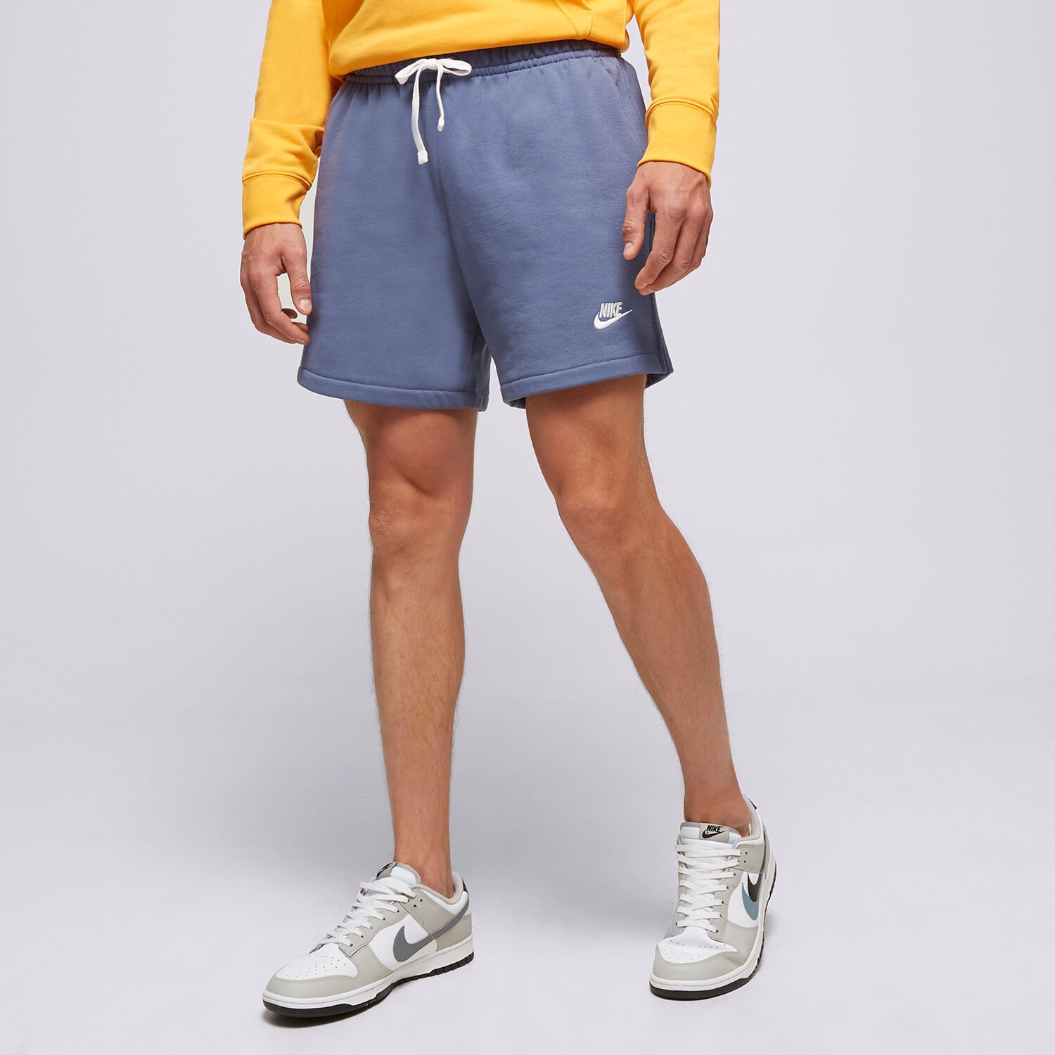 Femei pantaloni scurți NIKE PANTALONI SCURȚI M NK CLUB FT FLOW DX0731-491 Albastru