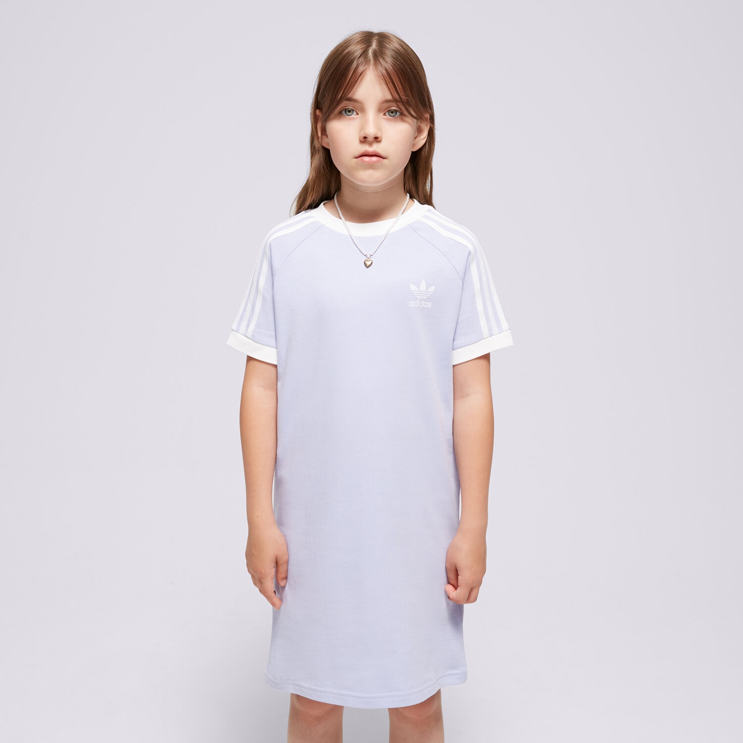 Pantaloni scurți și rochii pentru copii ADIDAS ROCHIE TEE TRENINGS GIRL IN8392 Violet