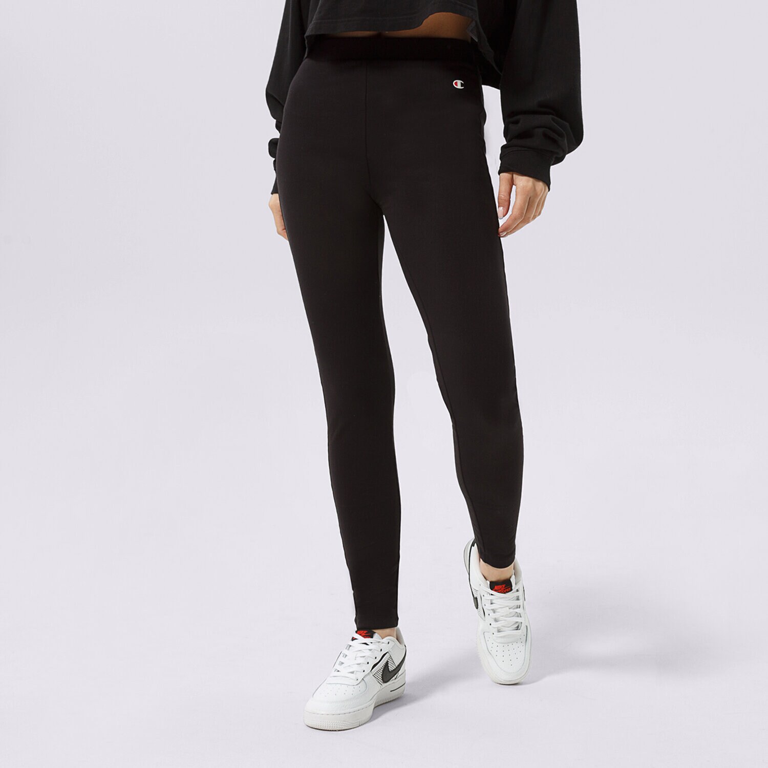 Femei pantaloni CHAMPION COLANȚI COLANȚI 114900KK001 Negru